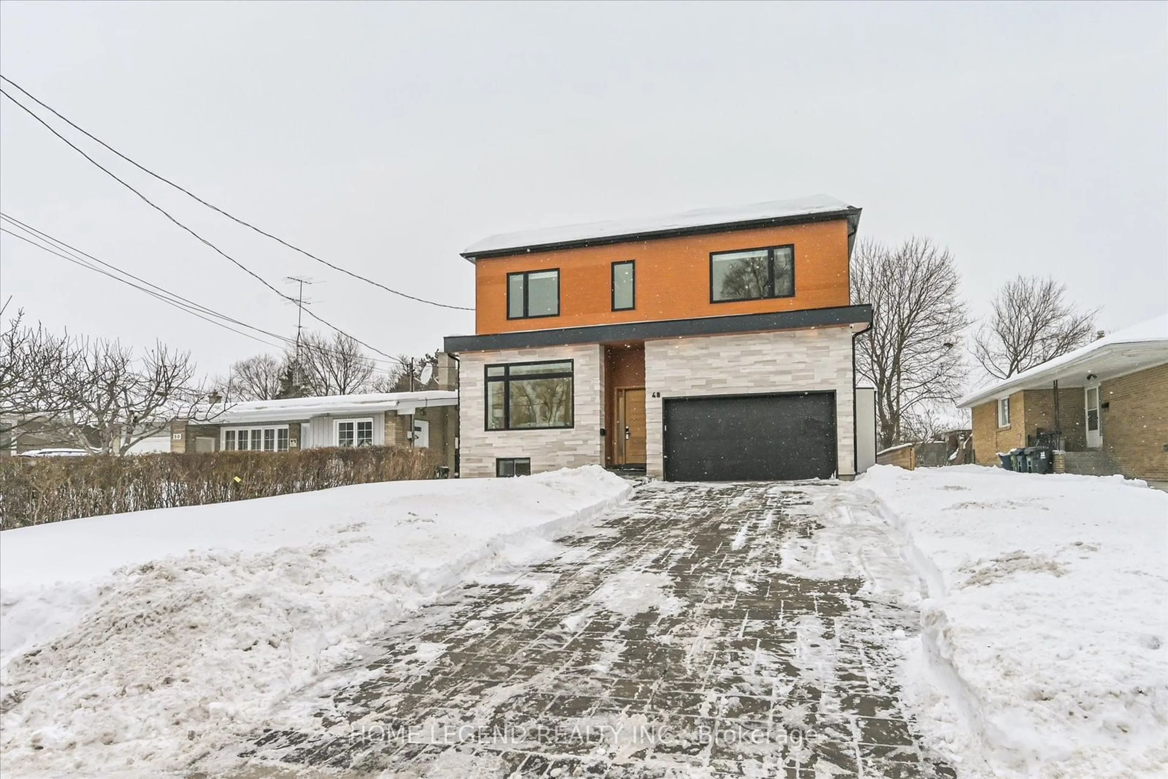 Home with brick exterior material, street for 48 Cocksfield Ave, Toronto Ontario M3H 3S6