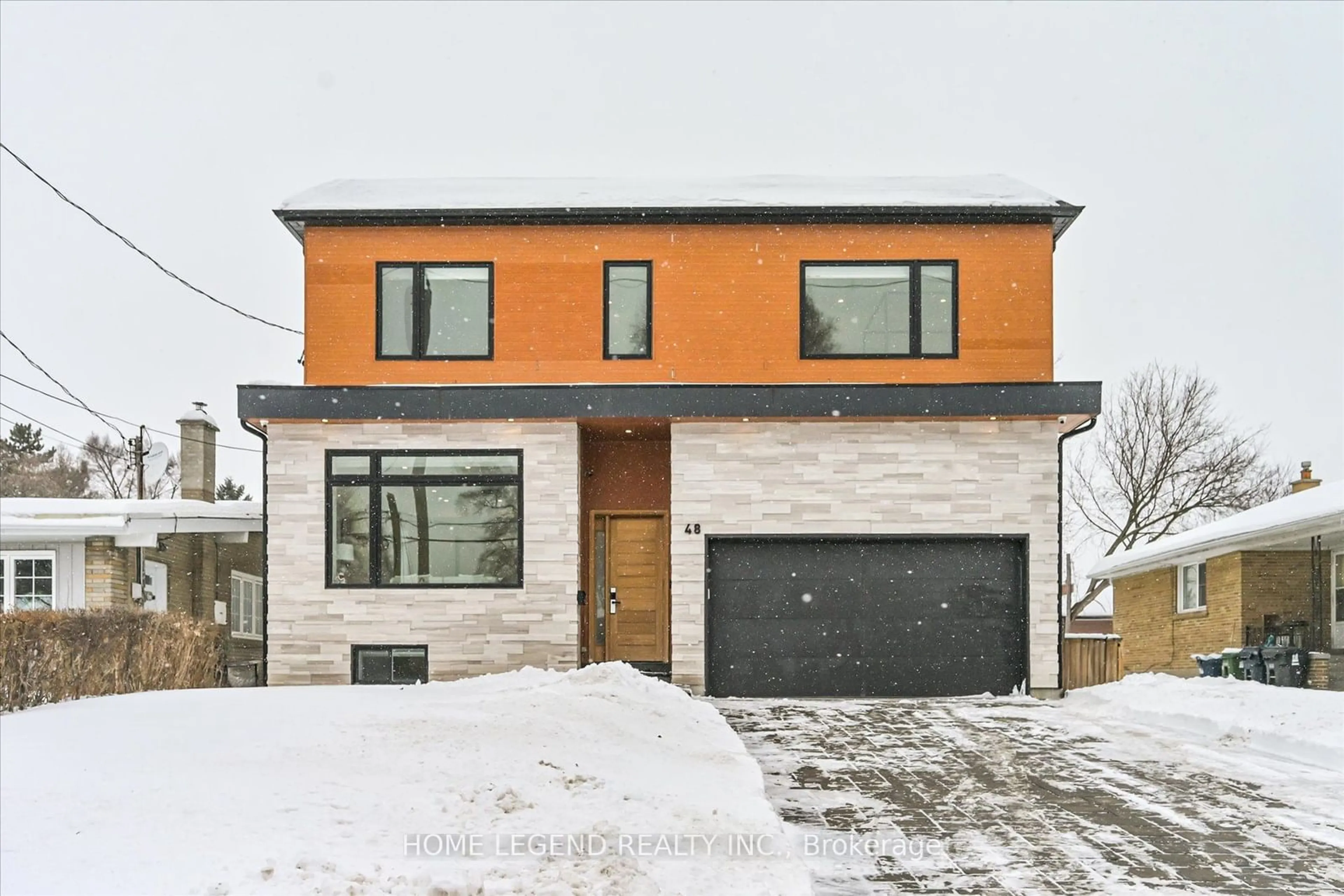 Home with brick exterior material, street for 48 Cocksfield Ave, Toronto Ontario M3H 3S6