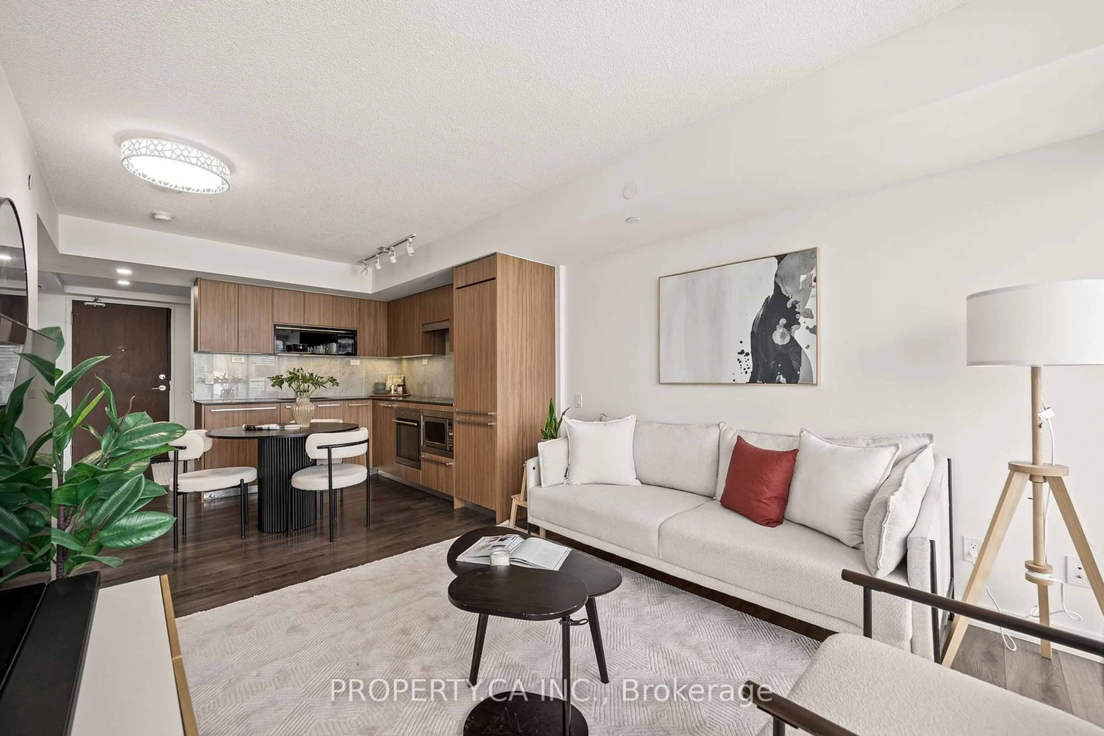 Living room with furniture, unknown for 70 Queens Wharf Rd #2610, Toronto Ontario M5V 0J2