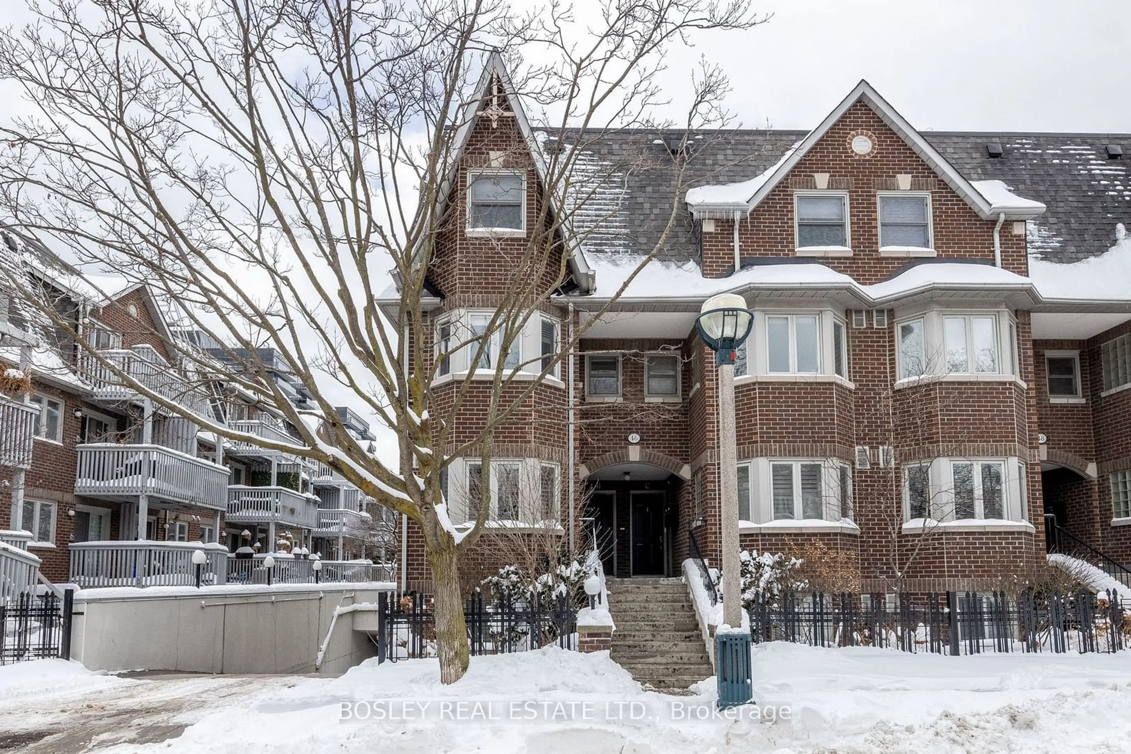 Home with brick exterior material, street for 46A Crawford St, Toronto Ontario M6J 3T6