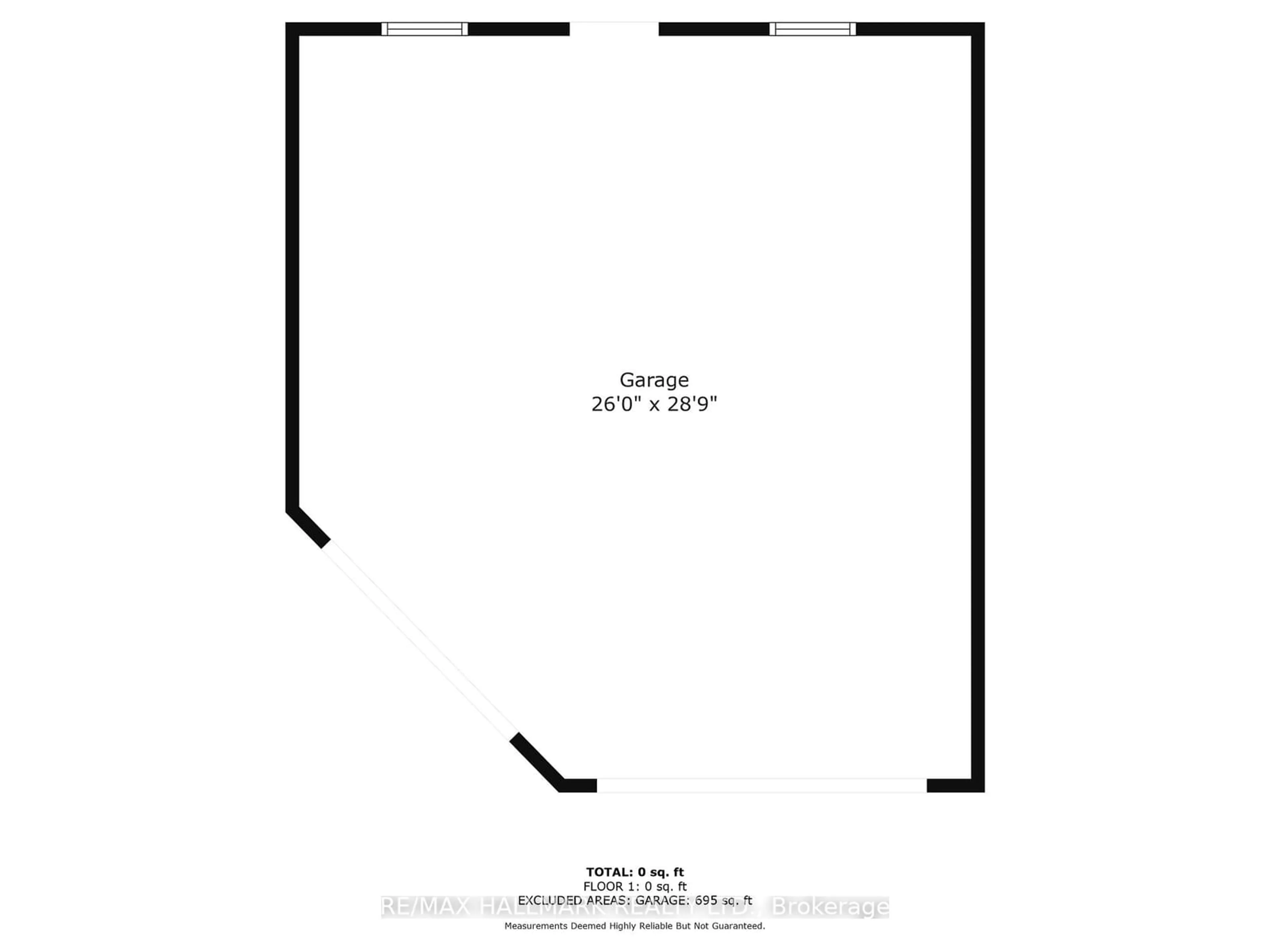 Floor plan for 624 Ossington Ave, Toronto Ontario M6G 3T5