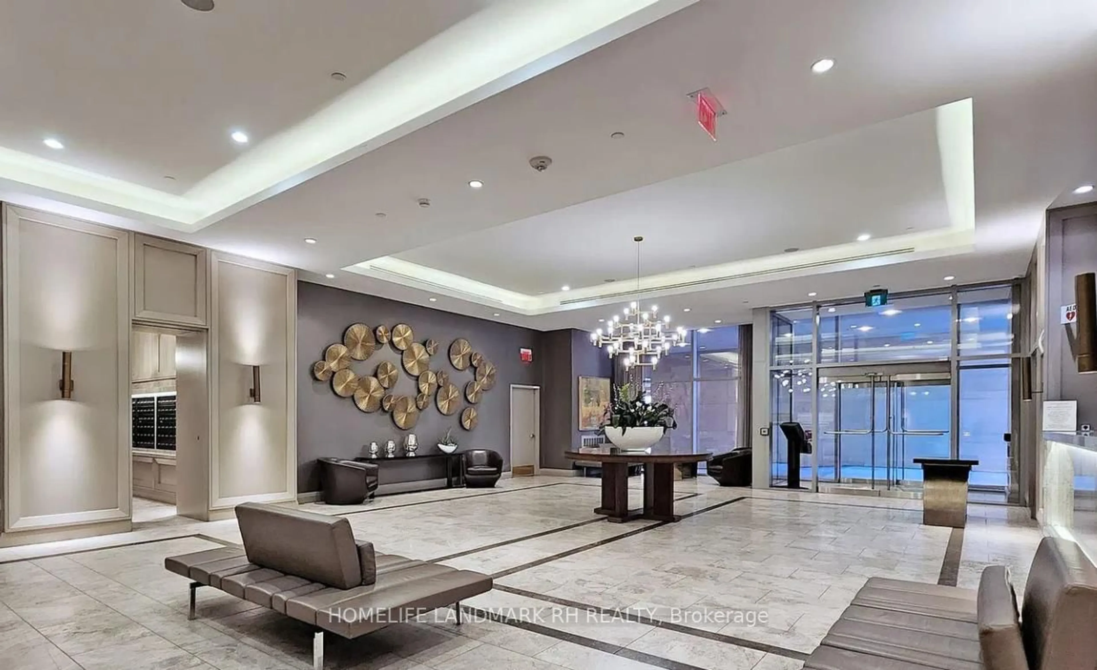 Lobby for 155 Yorkville Ave #806, Toronto Ontario M5R 0B4