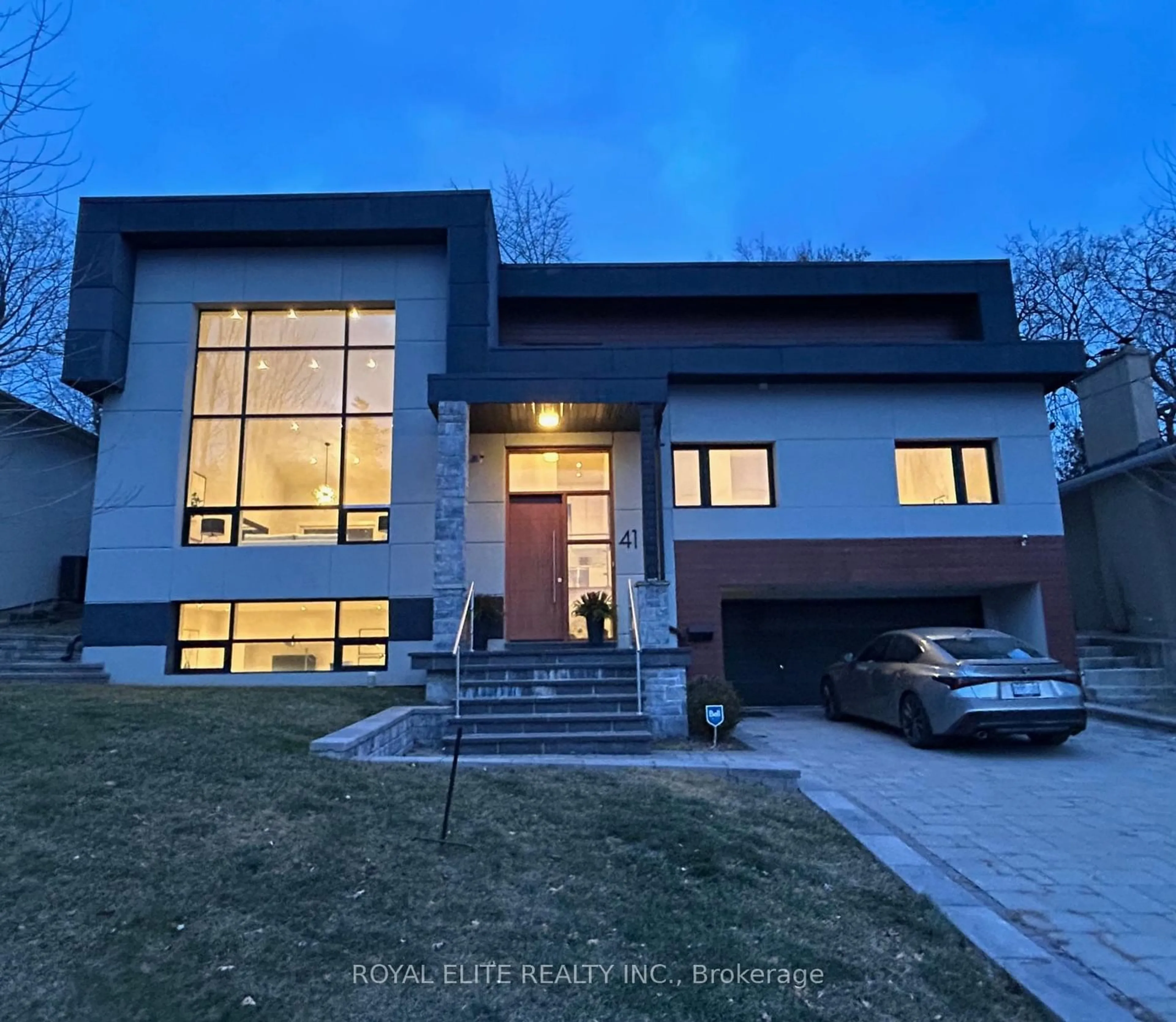 Home with brick exterior material, street for 41 Valentine Dr, Toronto Ontario M3A 3J7