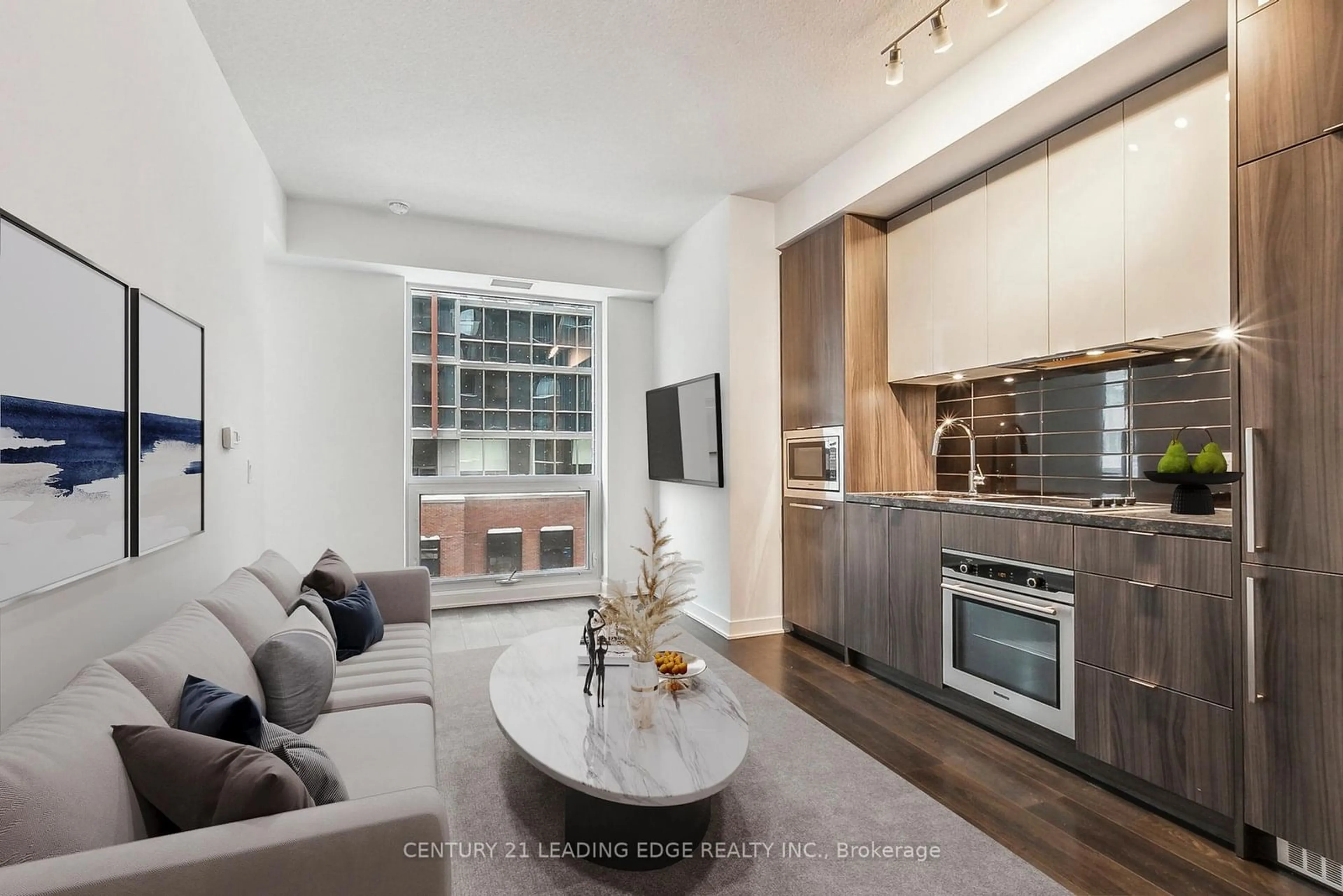 Open concept kitchen, unknown for 115 Blue Jays Way #519, Toronto Ontario M5V 0N4