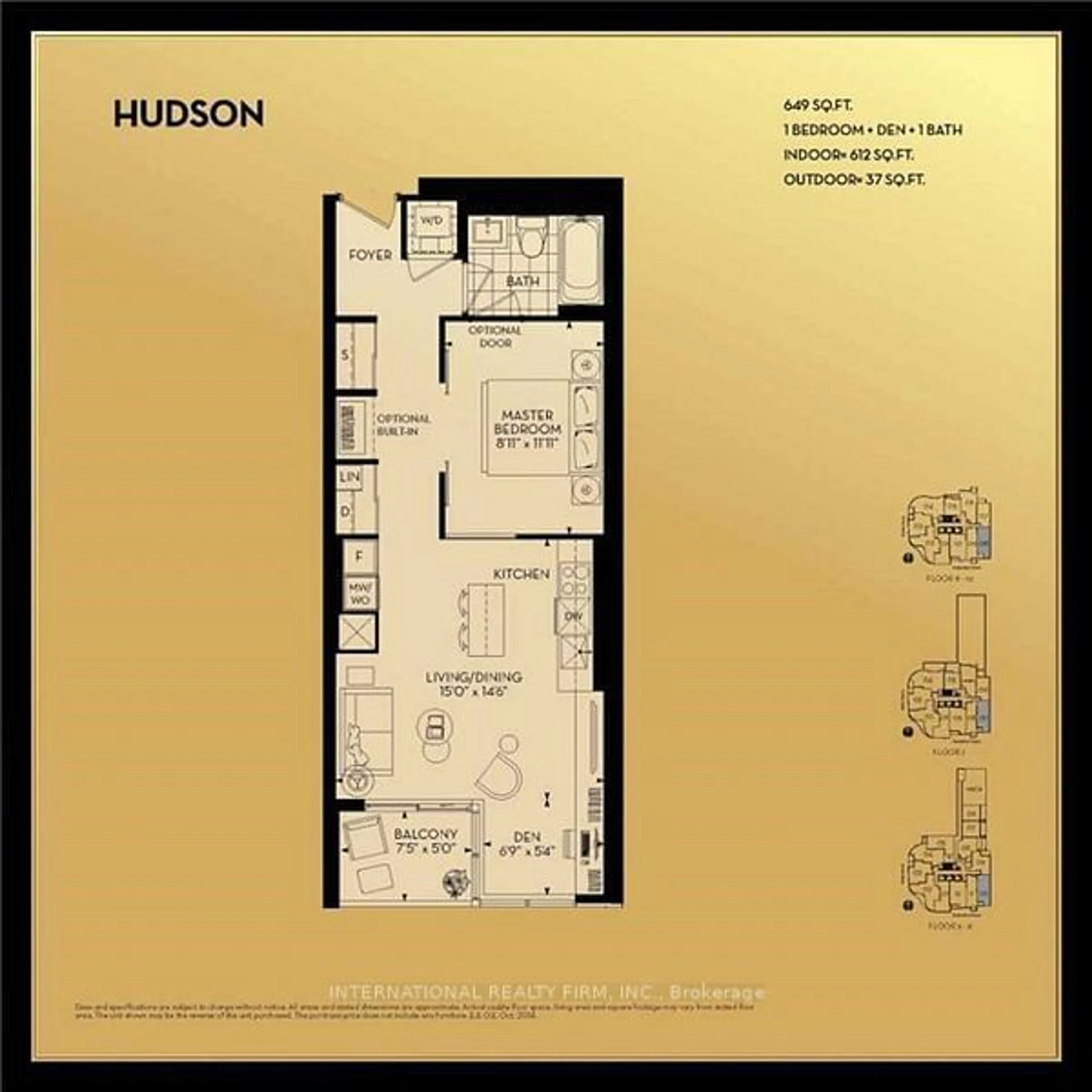 Floor plan for 88 Cumberland St #808, Toronto Ontario M5R 1A3