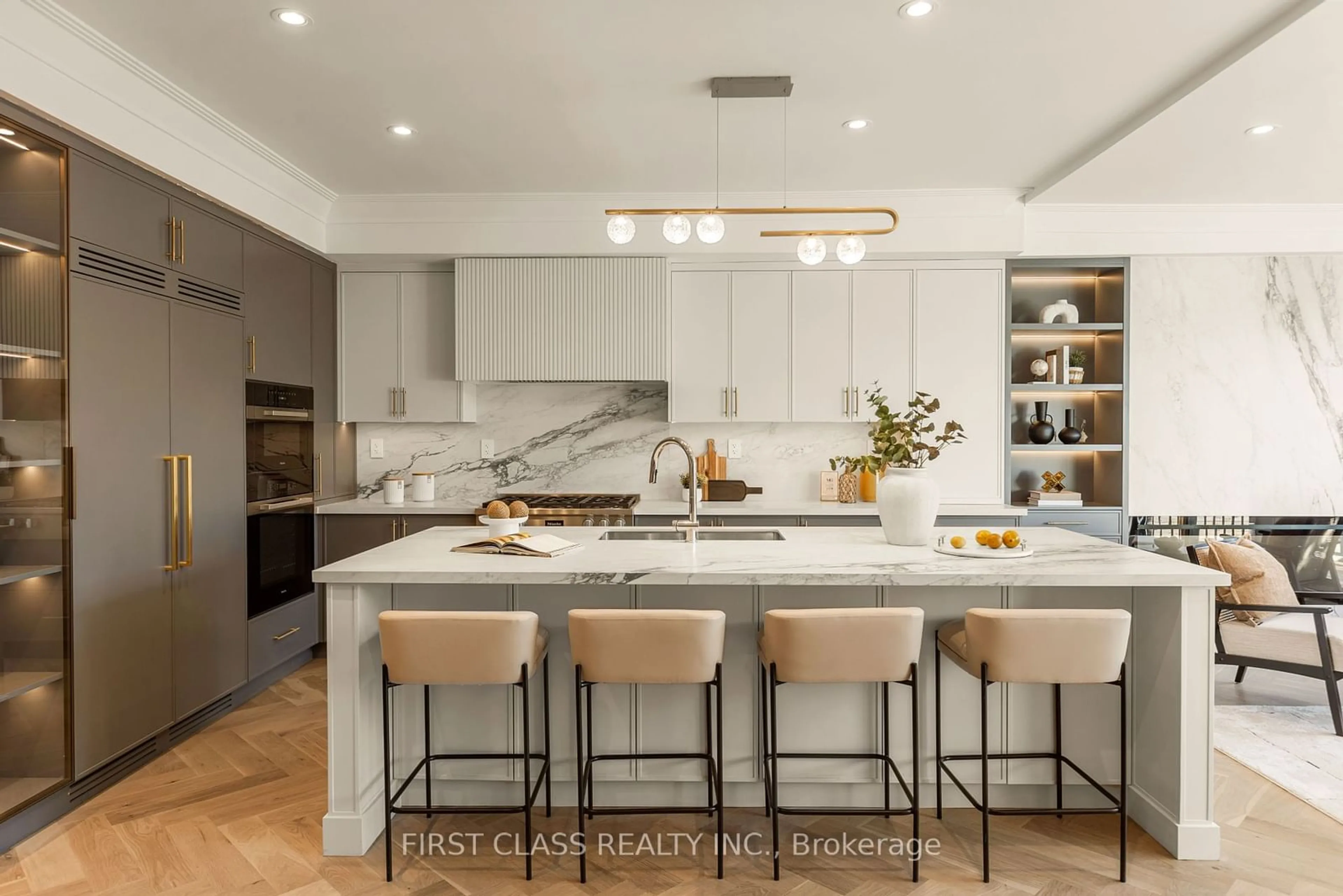 Contemporary kitchen, ceramic/tile floor for 144 Beatrice St, Toronto Ontario M6J 2T3