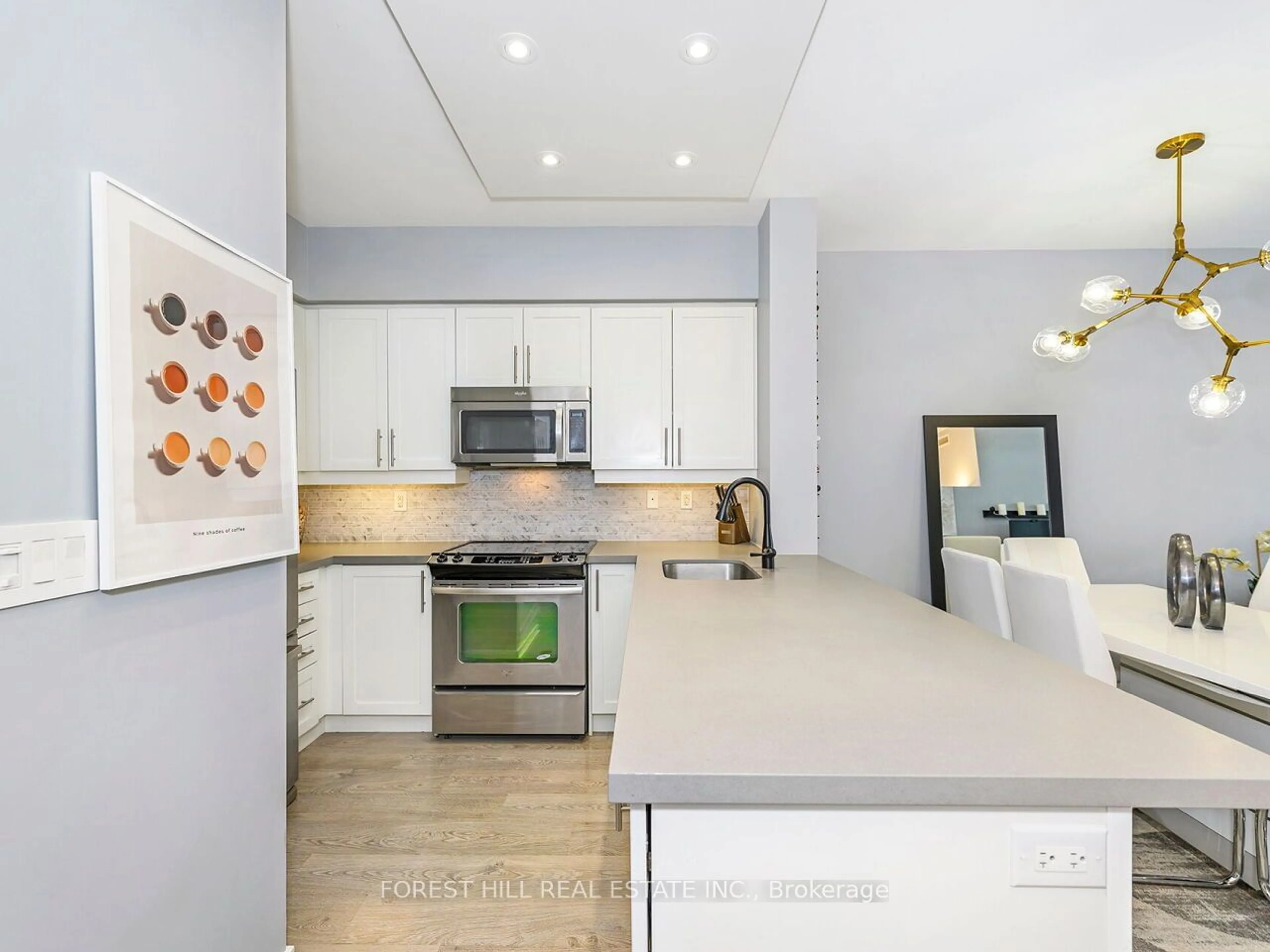 Open concept kitchen, unknown for 125 Western Battery Rd #2409, Toronto Ontario M6K 3R8