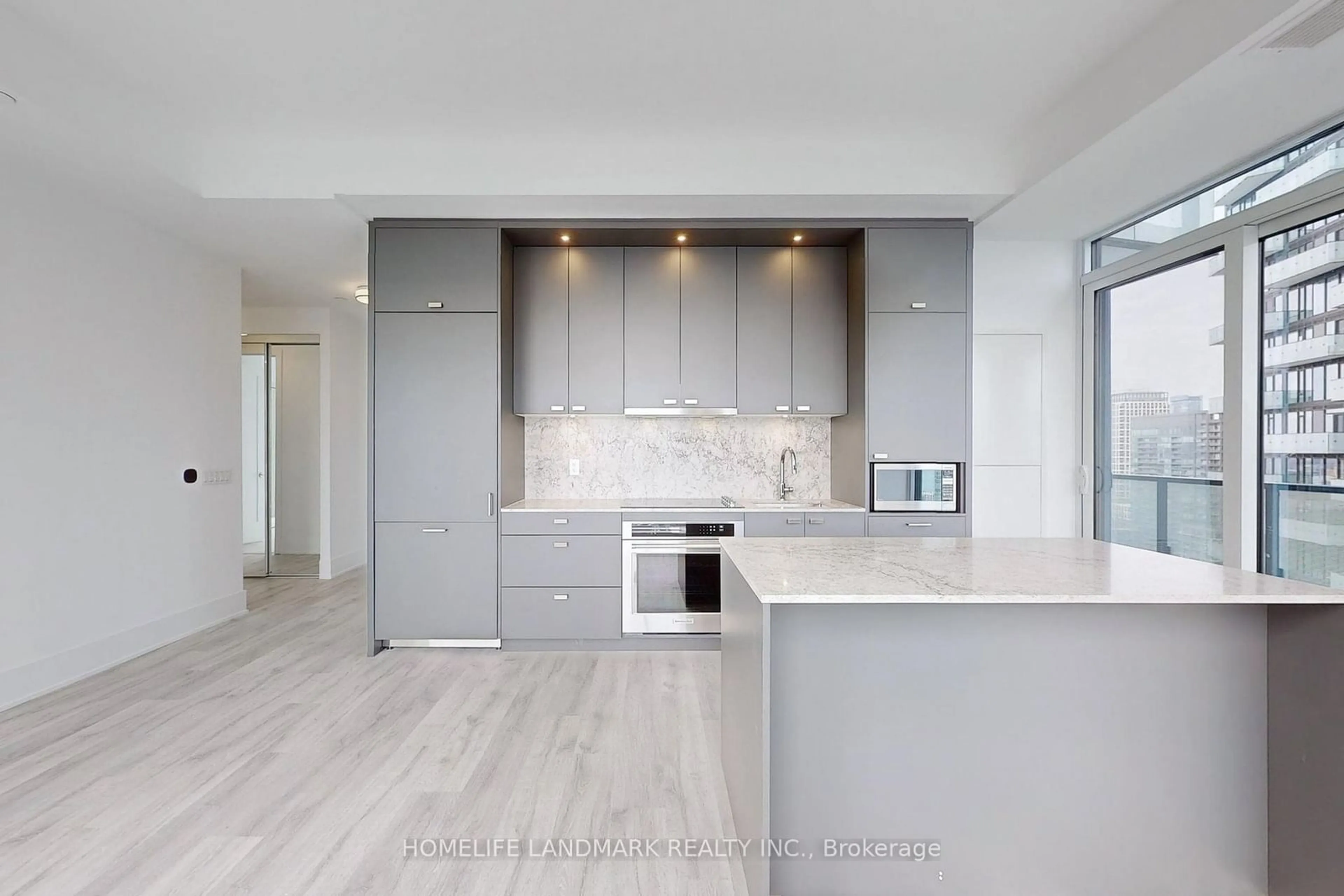 Contemporary kitchen, unknown for 470 Front St #2912, Toronto Ontario M9C 0A9