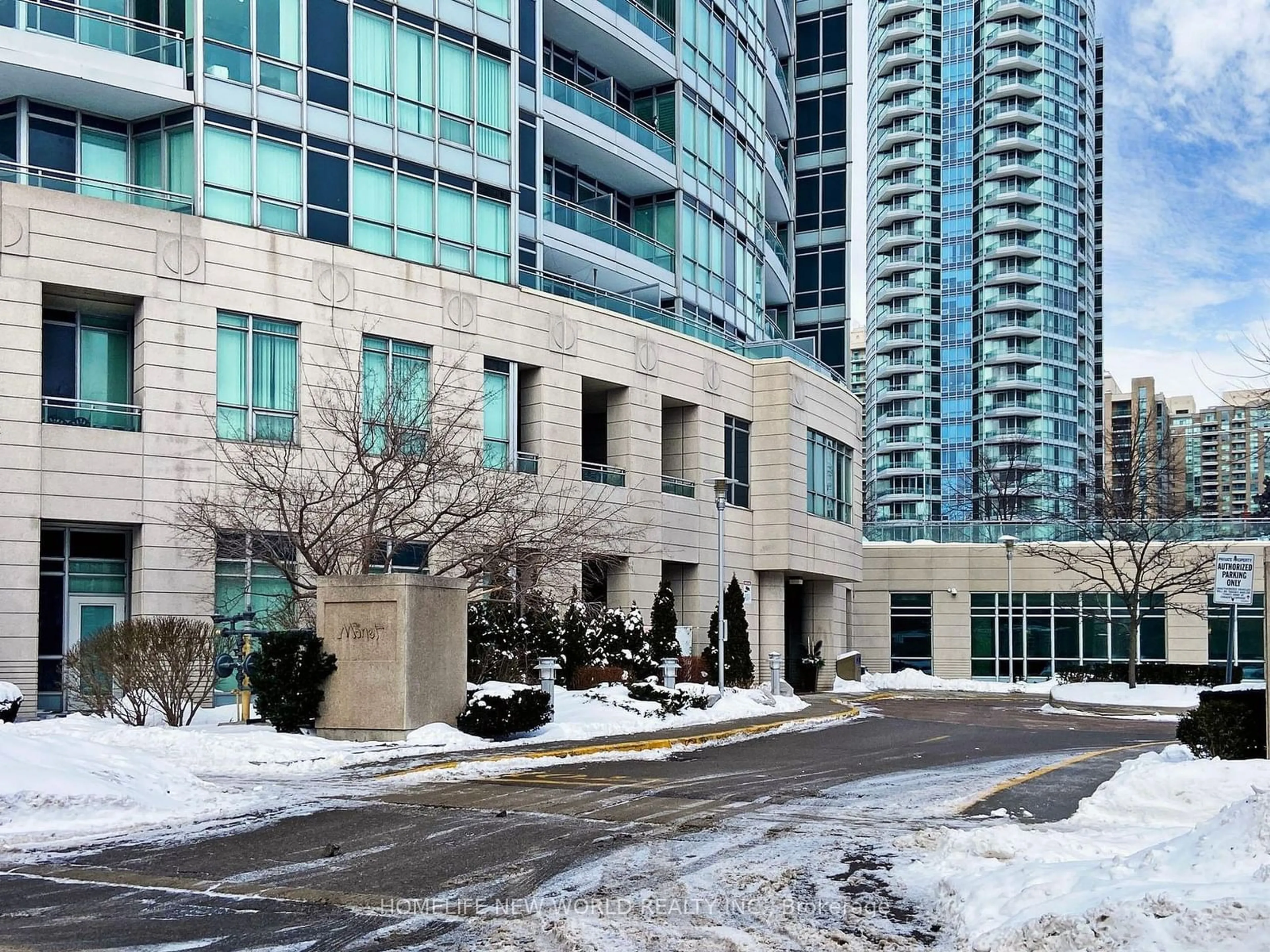 Indoor foyer for 60 Byng Ave #1305, Toronto Ontario M2N 7K3