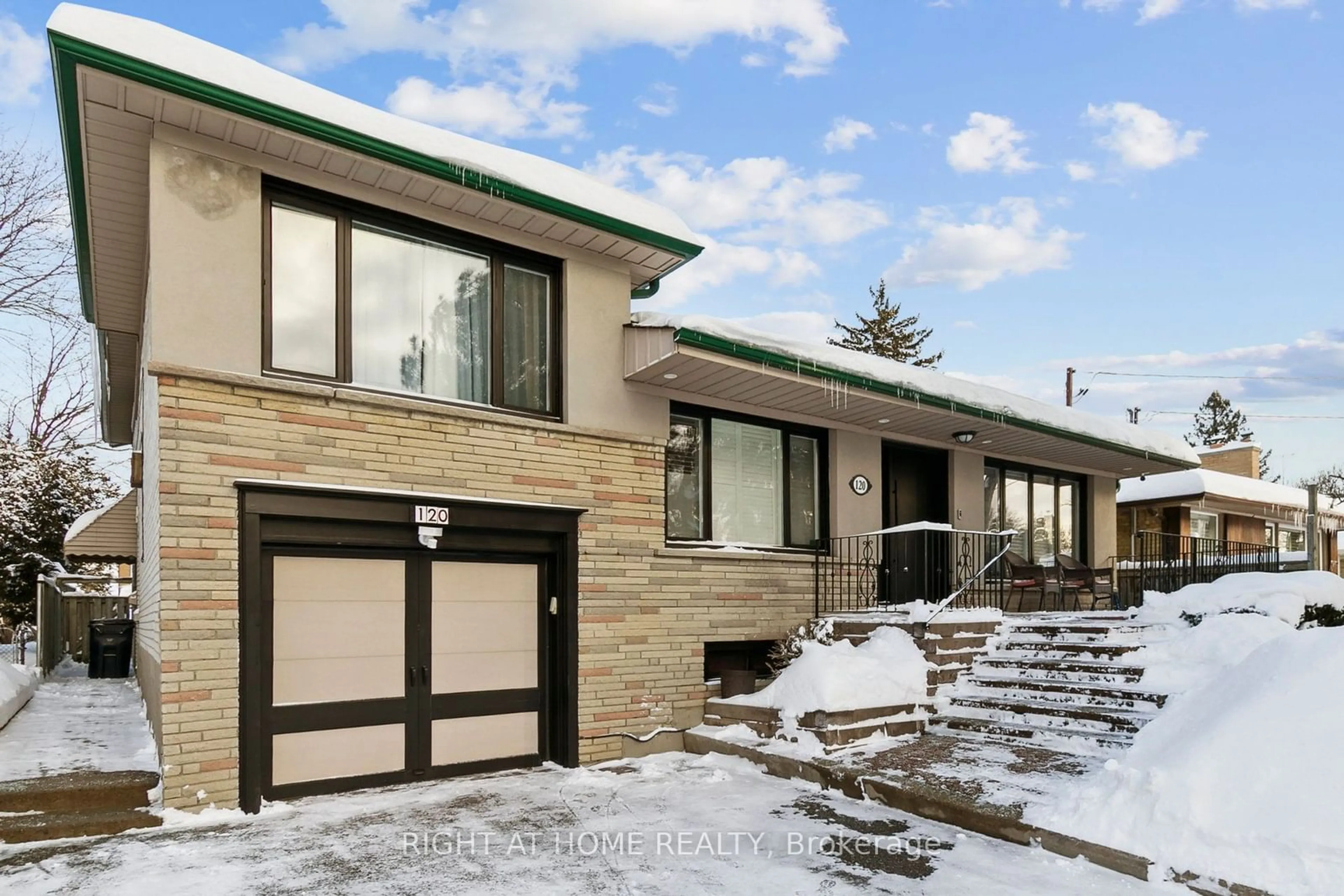 Home with brick exterior material, street for 120 Santa Barbara Rd, Toronto Ontario M2N 2C5