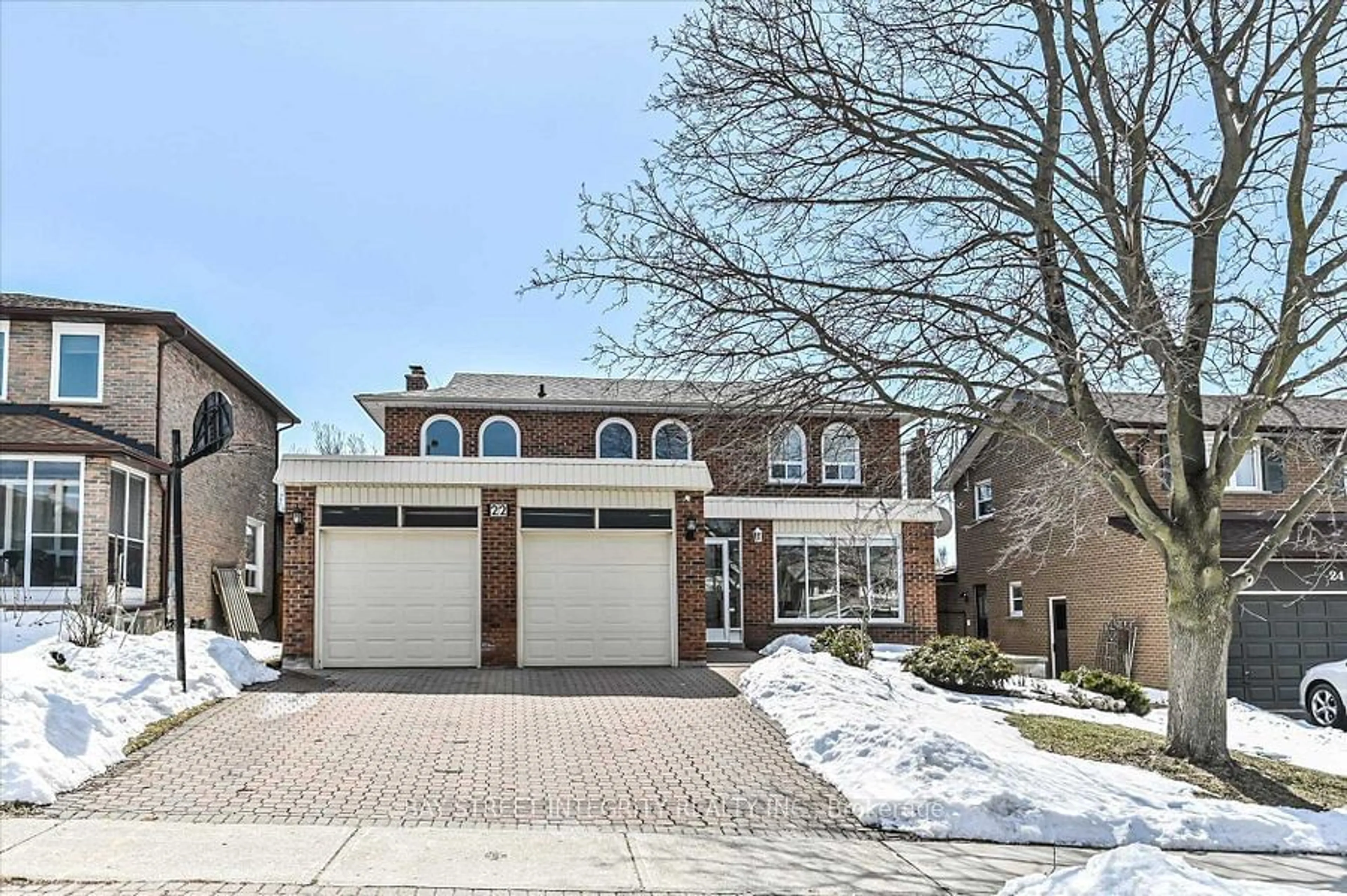 Home with brick exterior material, street for 22 Cliffwood Rd, Toronto Ontario M2H 3G4