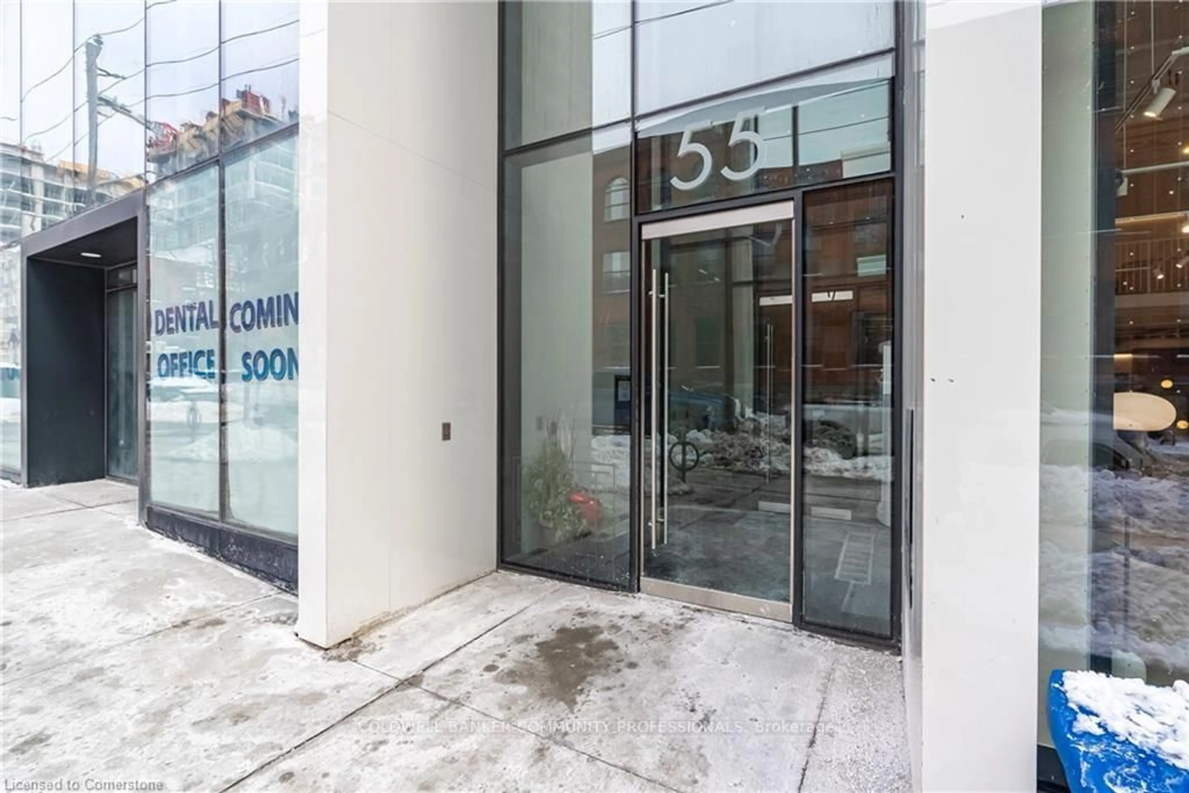 Indoor foyer for 55 Ontario St #1509, Toronto Ontario M5A 0T8