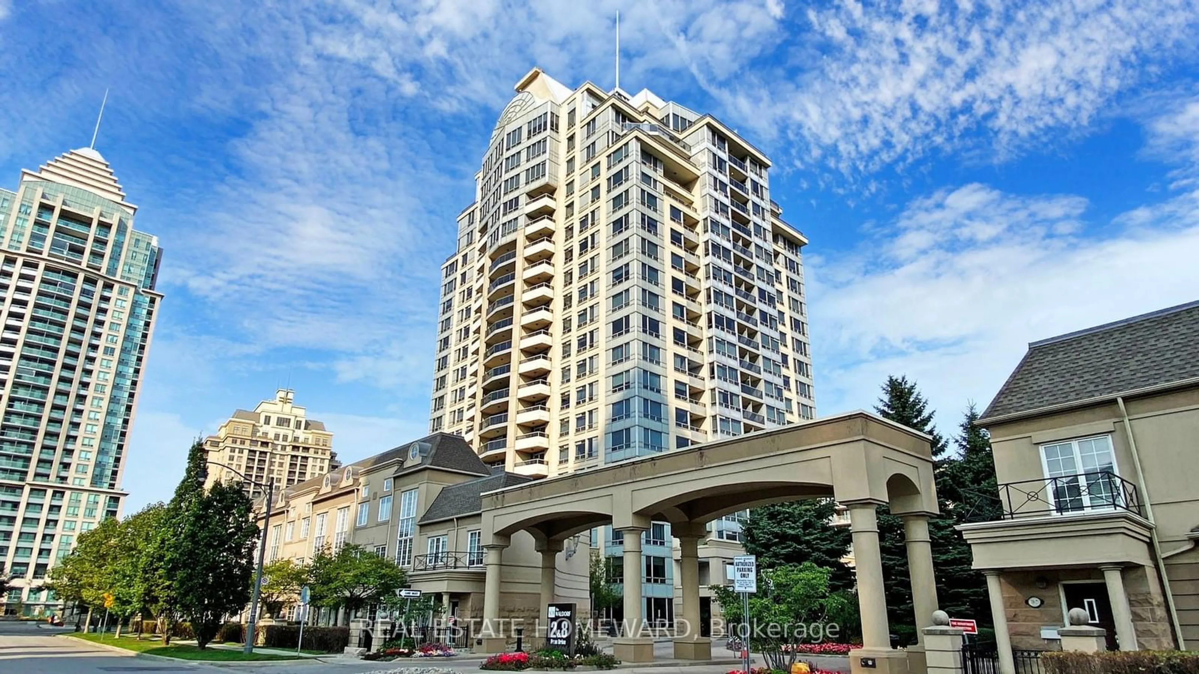 Indoor foyer for 2 Rean Dr #1205, Toronto Ontario M2K 3B8