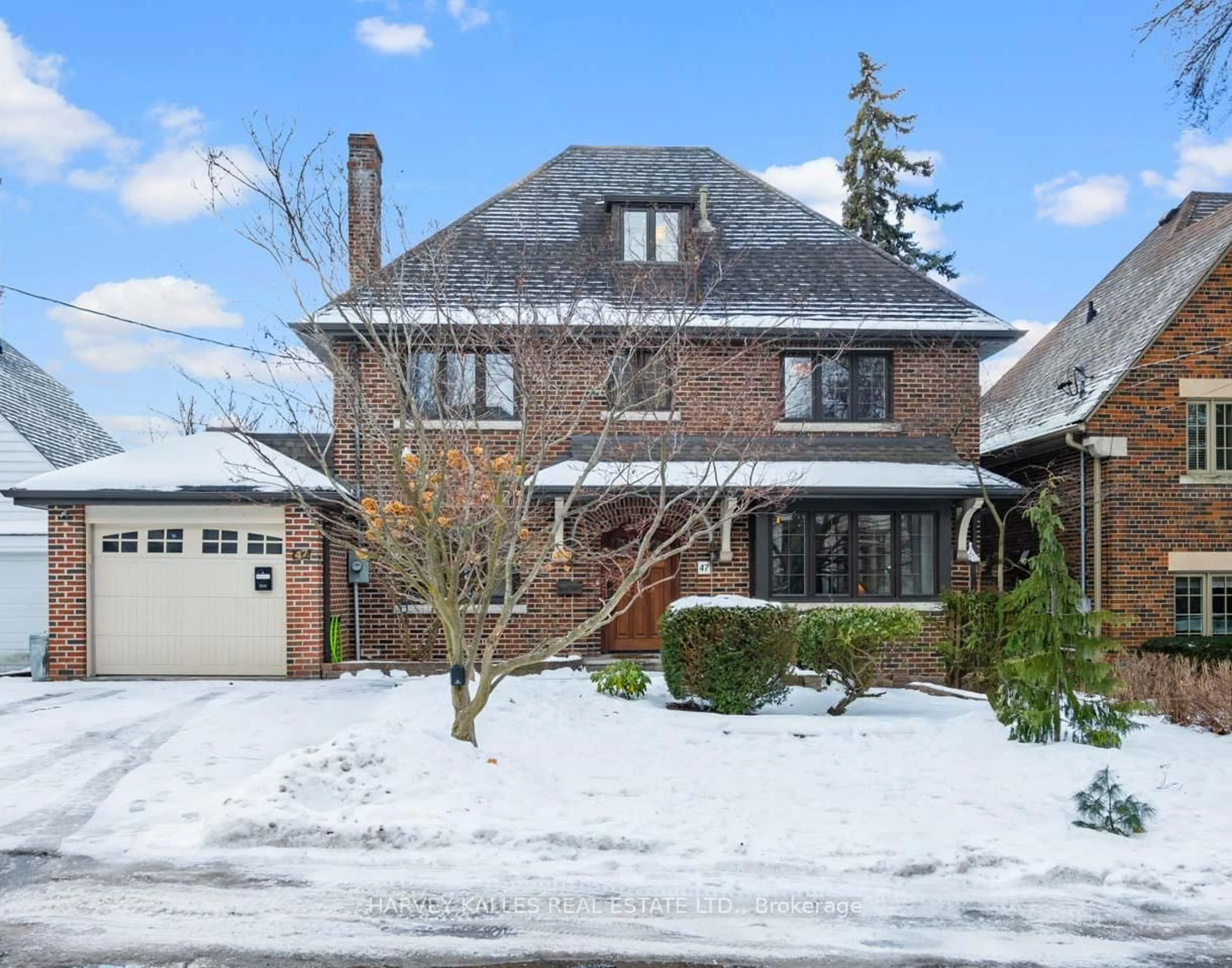 Home with brick exterior material, street for 47 Glengowan Rd, Toronto Ontario M4N 1G1