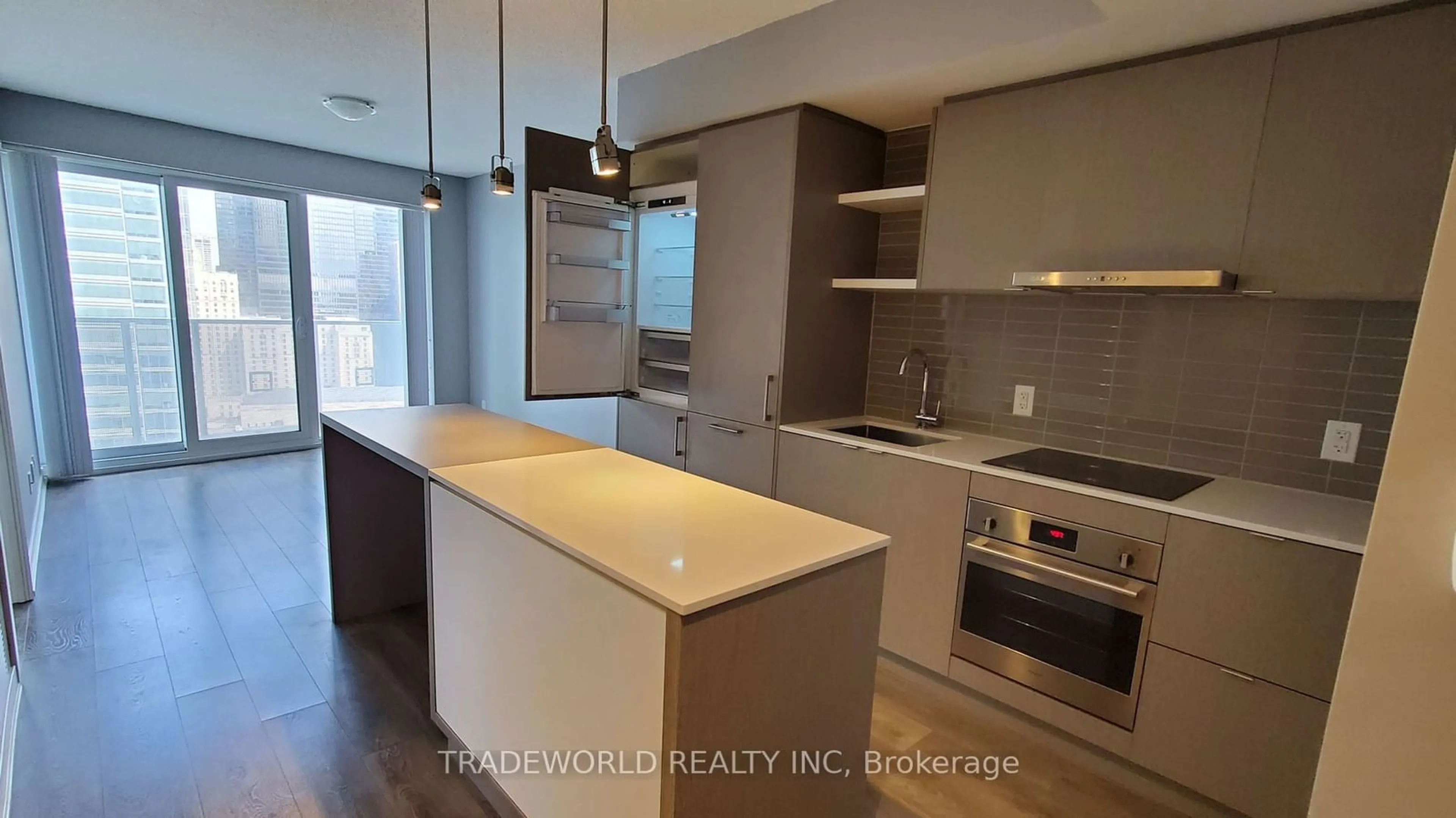 Open concept kitchen, unknown for 100 Harbour St #2703, Toronto Ontario M5J 0B5