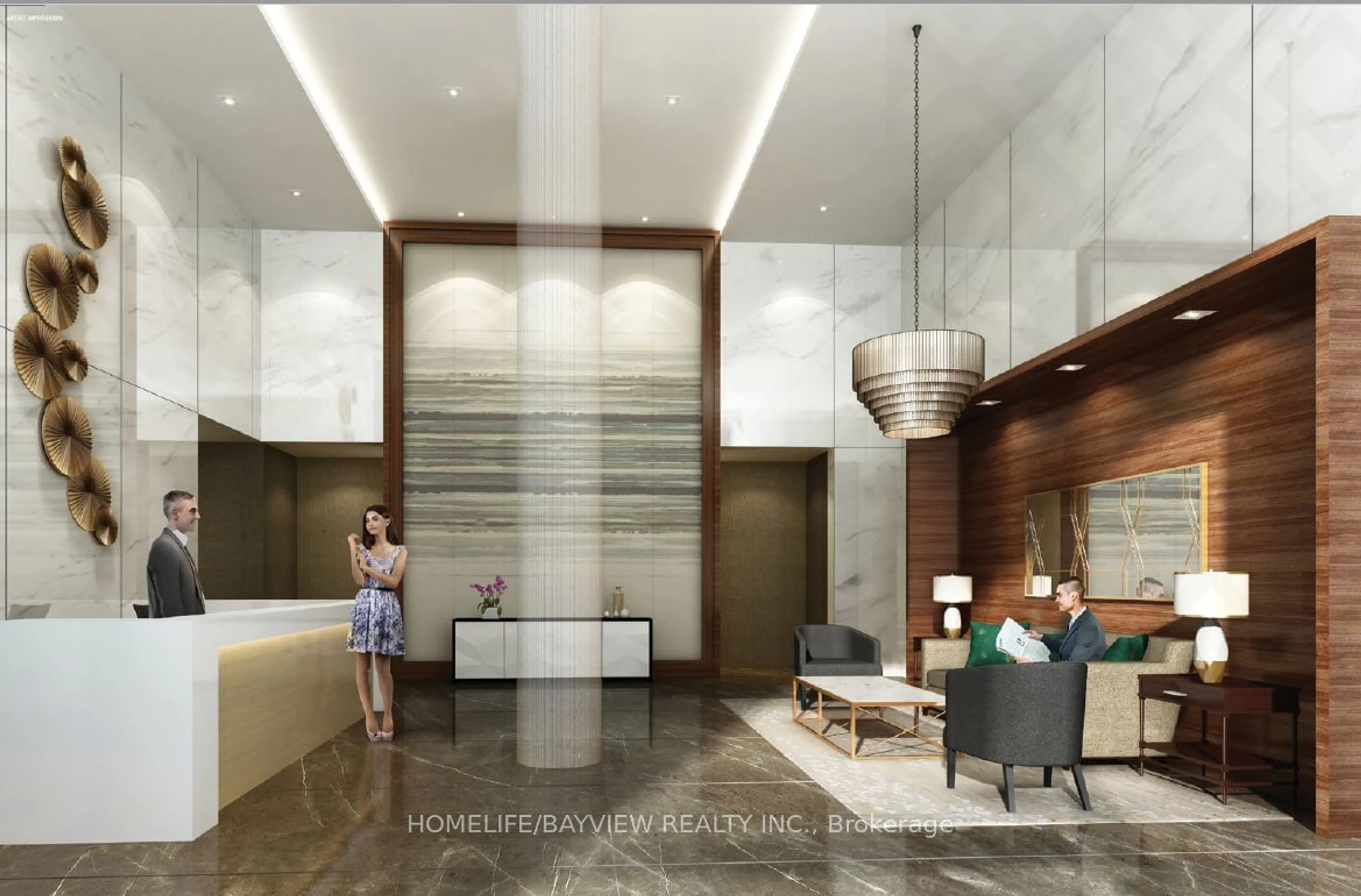 Lobby for 4955 yonge St #916, Toronto Ontario M2N 5N6