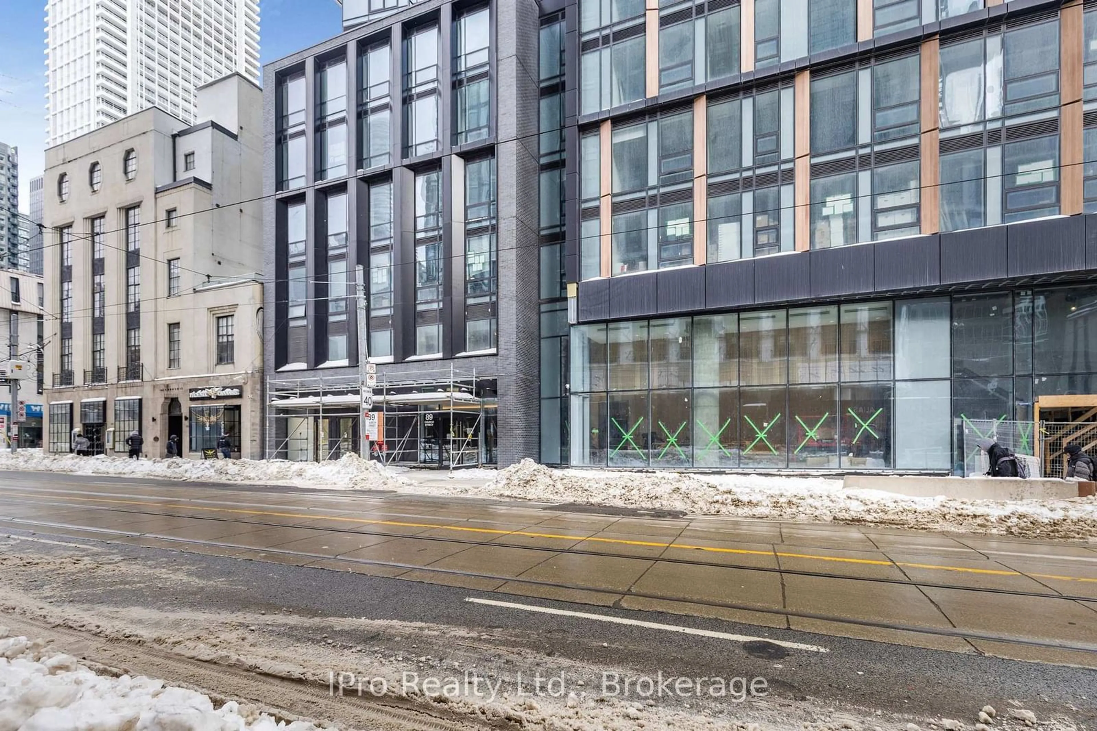 Indoor foyer for 89 CHURCH St #1604, Toronto Ontario M5C 2G3