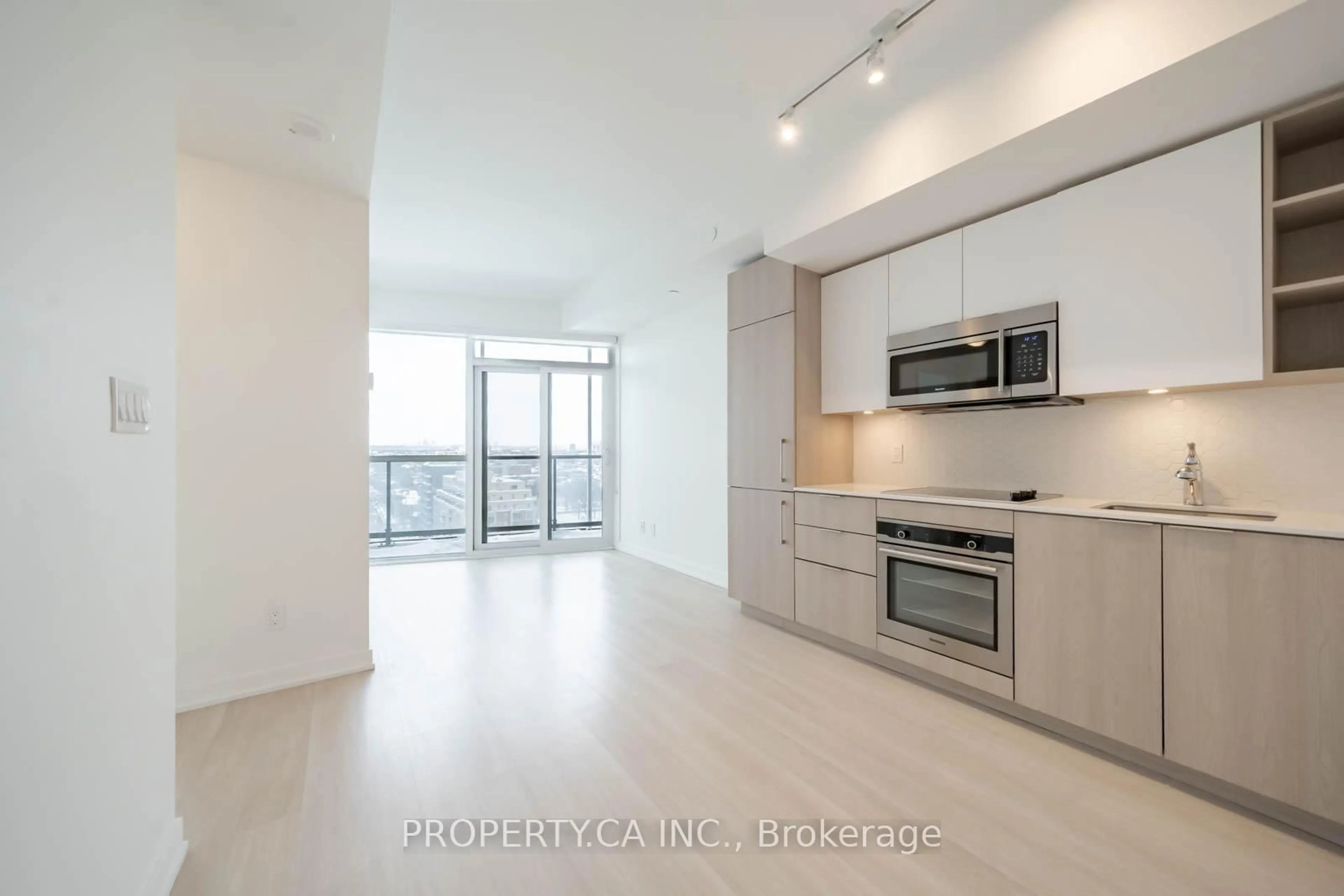 Open concept kitchen, unknown for 50 Ordnance St #1206, Toronto Ontario M6K 0C9