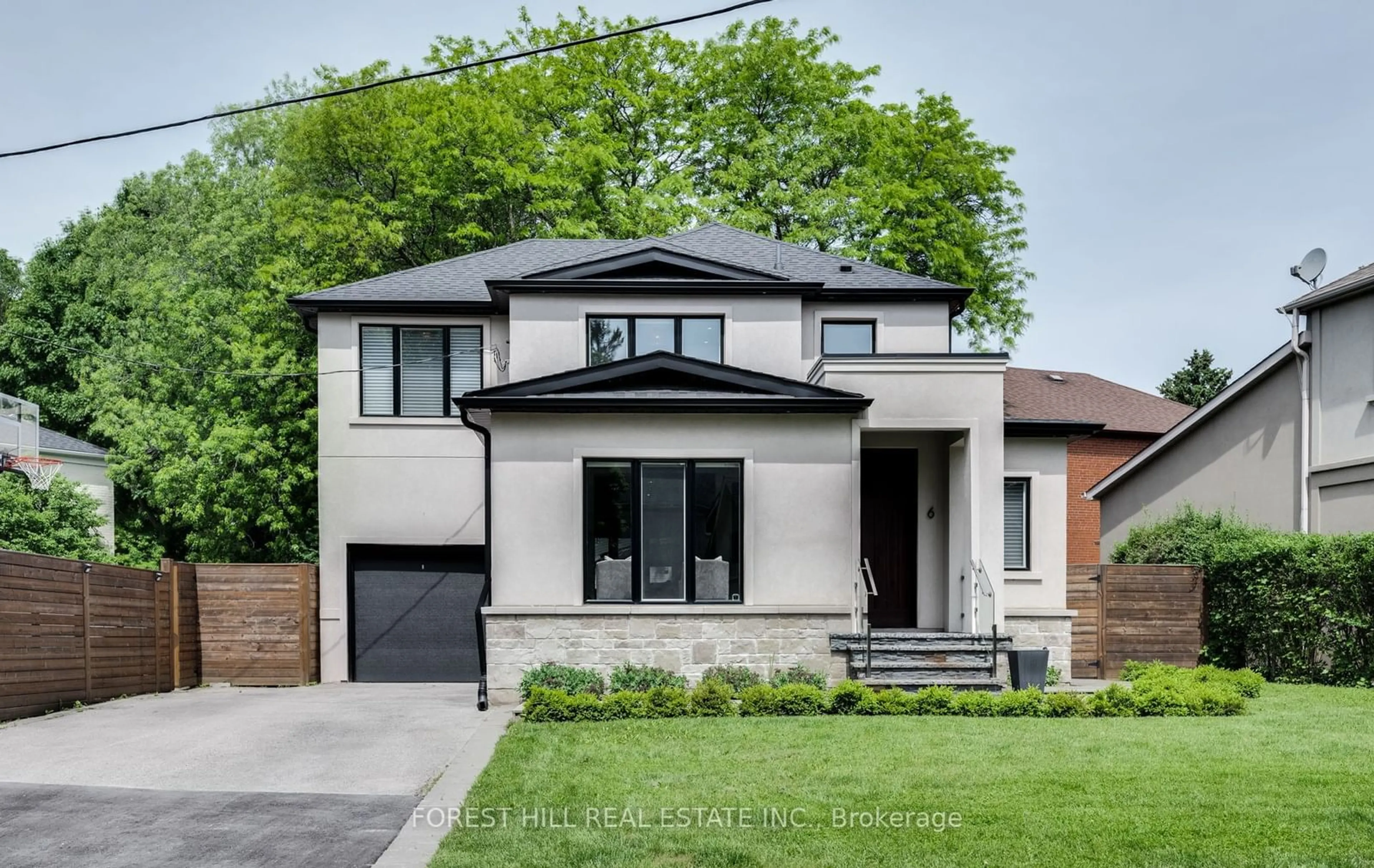 Home with brick exterior material, street for 6 Romney Rd, Toronto Ontario M3H 1H2