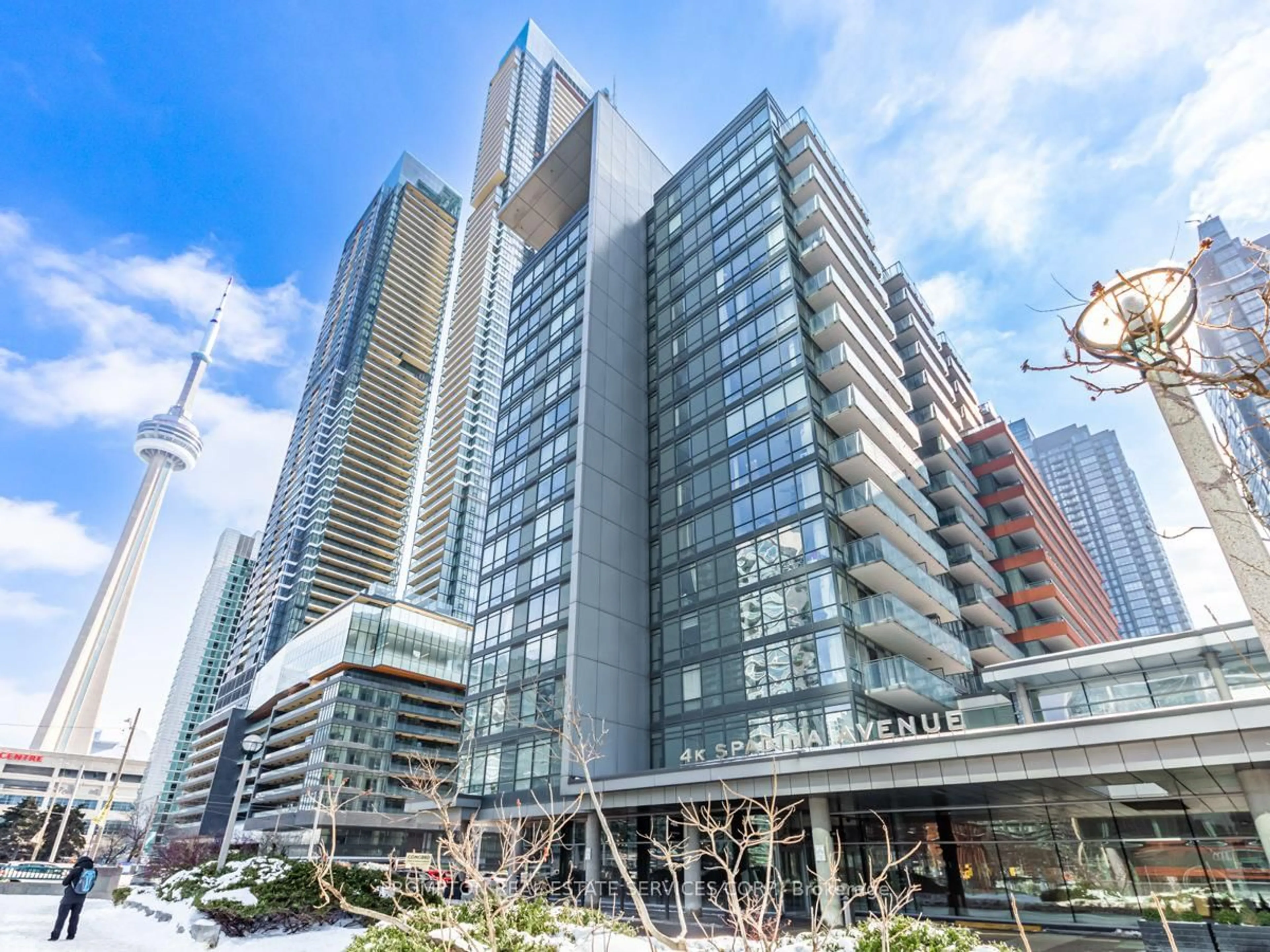 Indoor foyer for 4K Spadina Ave #1002, Toronto Ontario M5V 3Y4