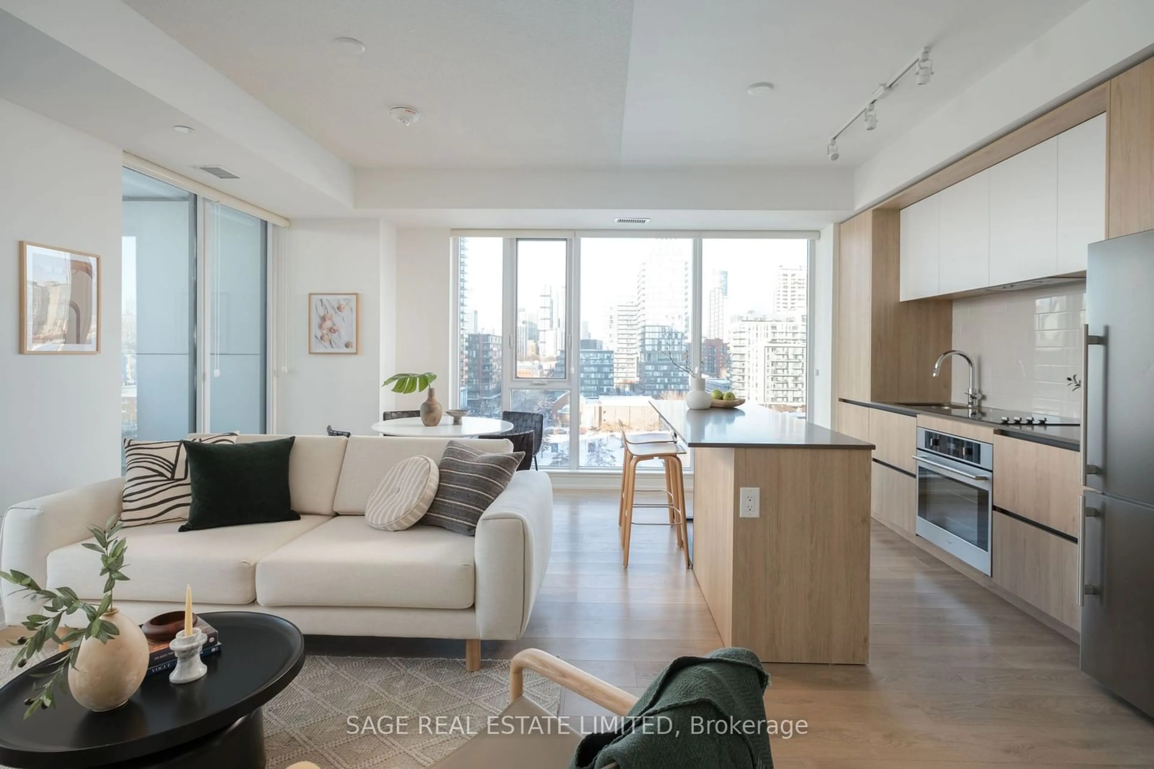 Open concept kitchen, unknown for 225 Sumach St #805W, Toronto Ontario M5A 0P8