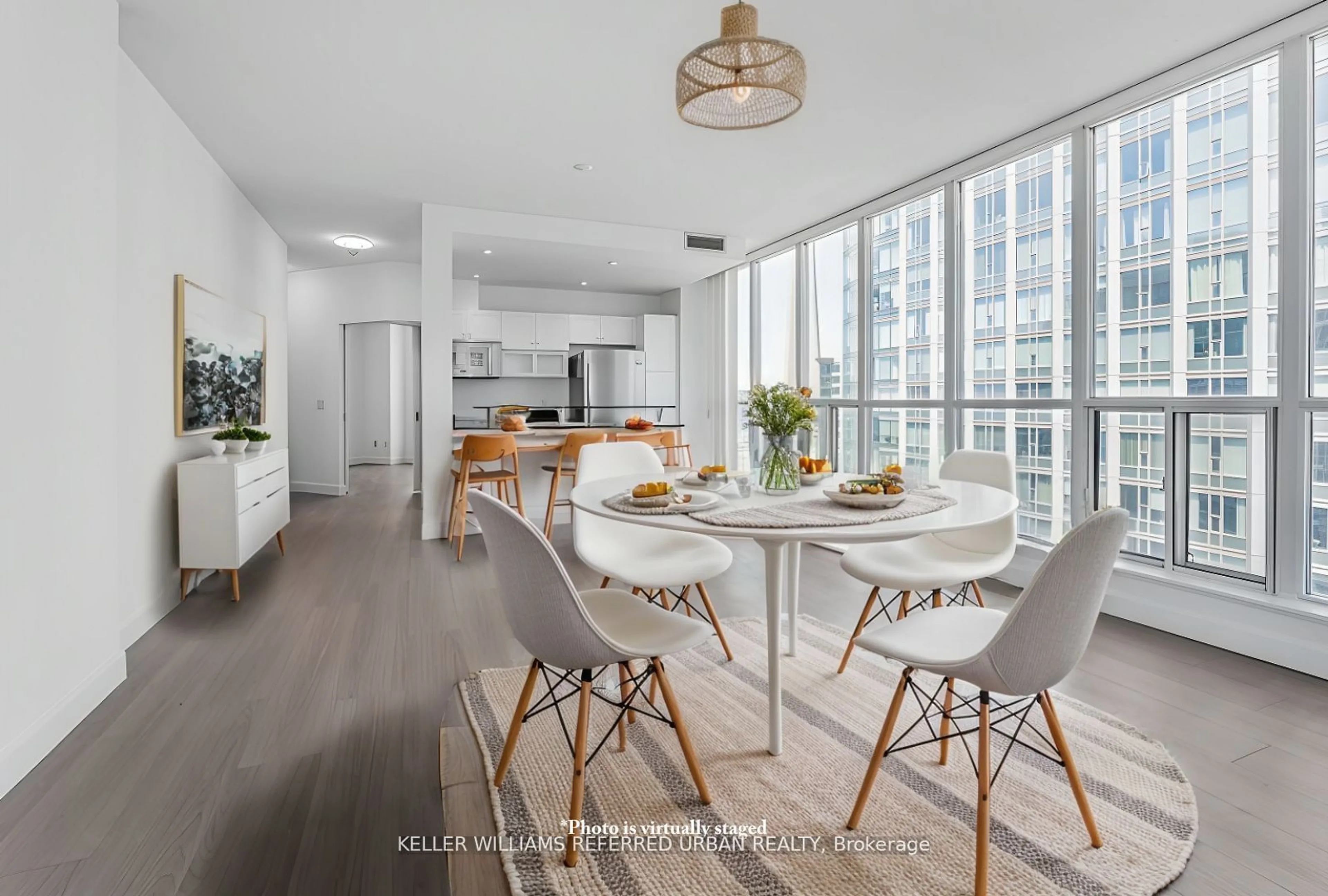 Open concept kitchen, unknown for 8 York St #3202, Toronto Ontario M5J 2Y2