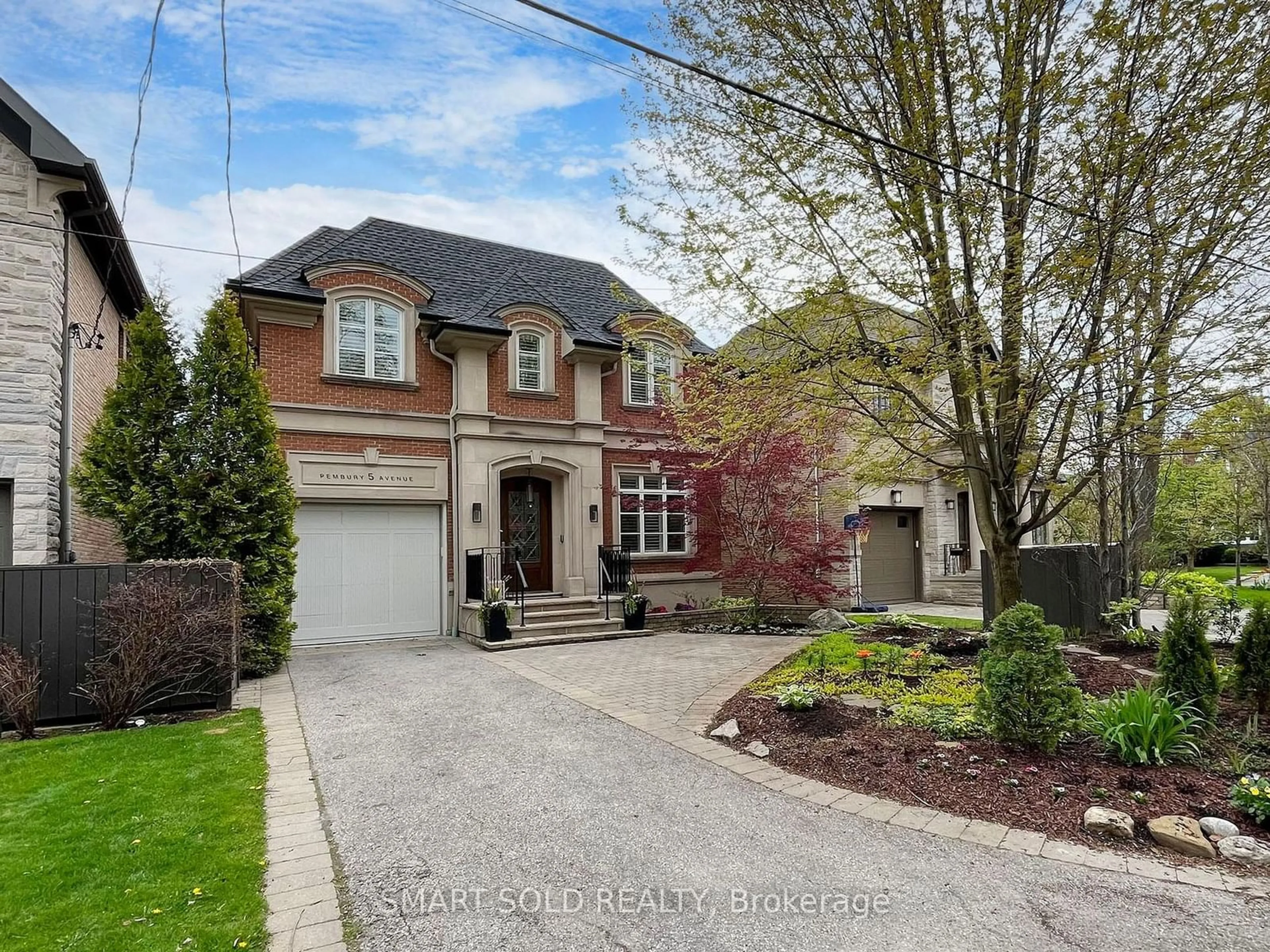 Home with brick exterior material, street for 5 Pembury Ave, Toronto Ontario M4N 3K4