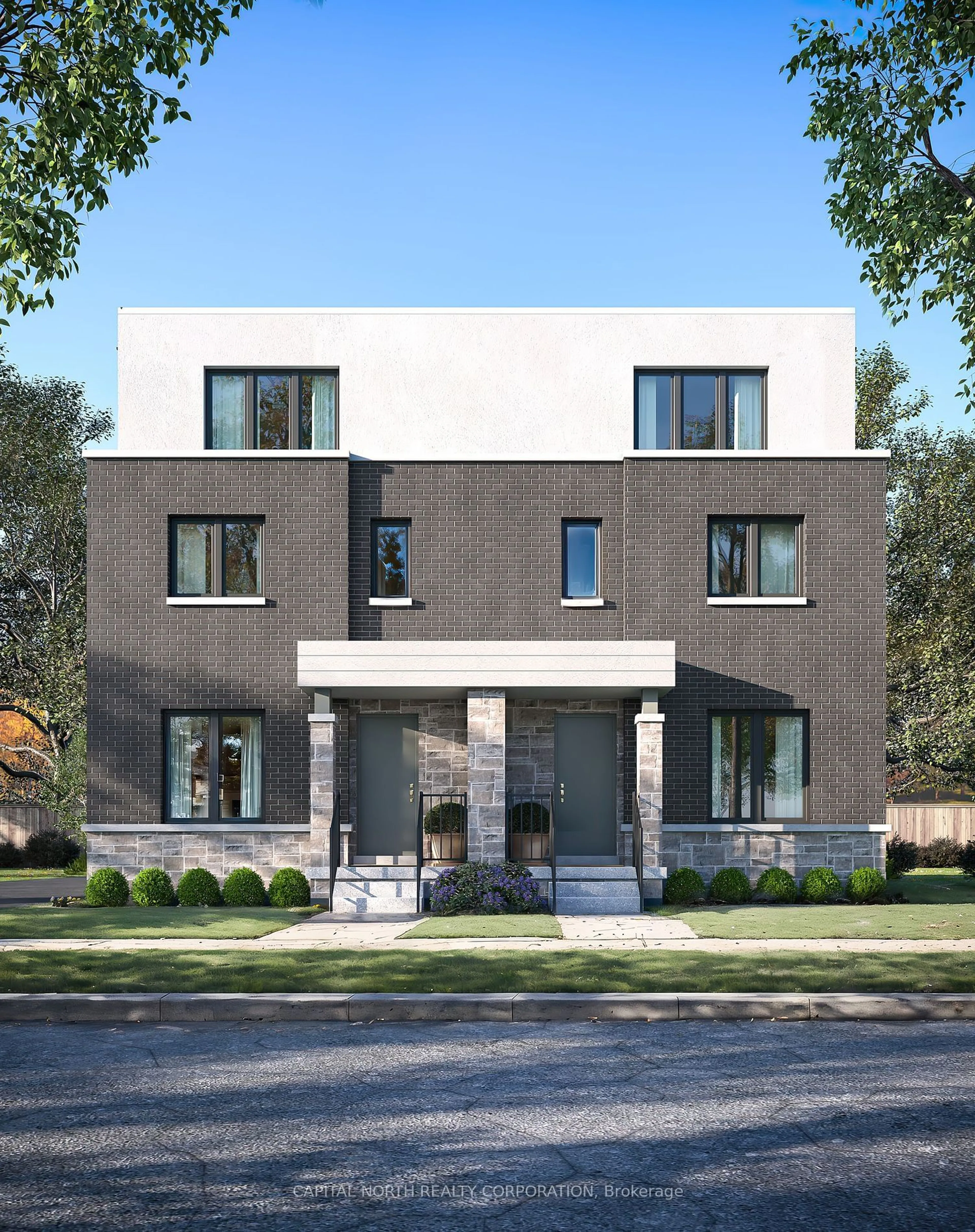 Home with brick exterior material, street for 46 Touraine Ave, Toronto Ontario M3H 1R3