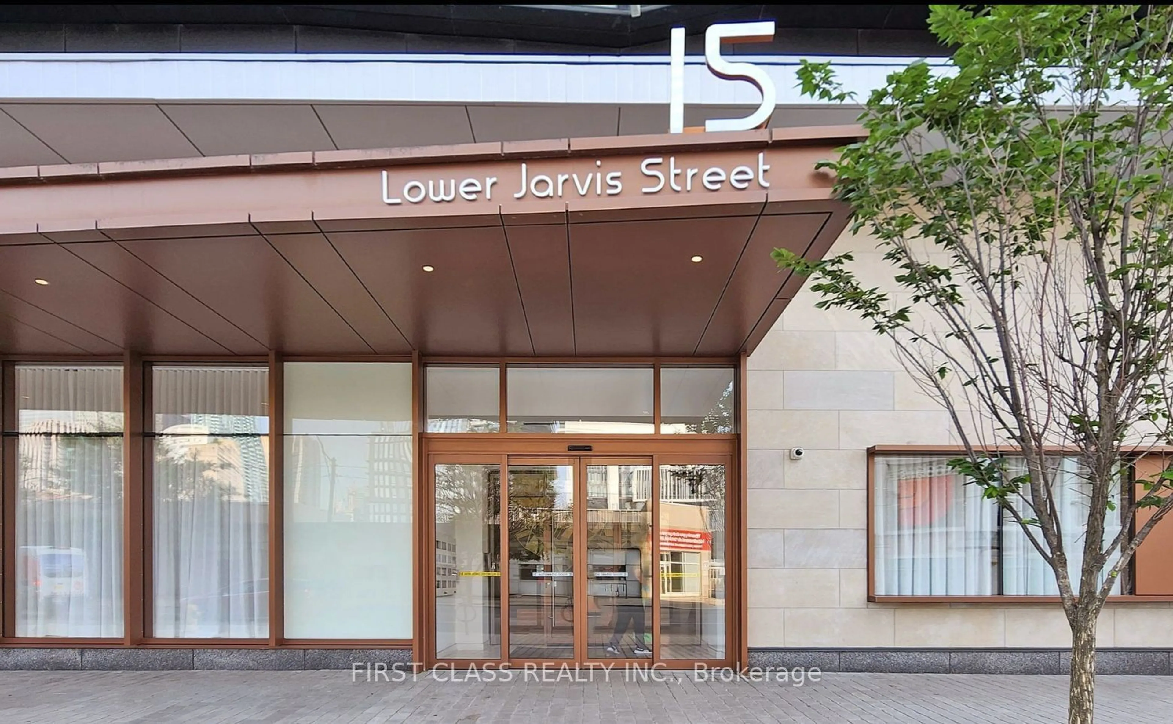 Indoor foyer for 15 Lower Jarvis St #1501, Toronto Ontario M5E 0C4