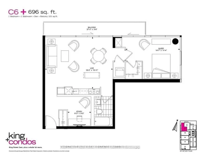 Additional property image - 39 Sherbourne St Unit 907