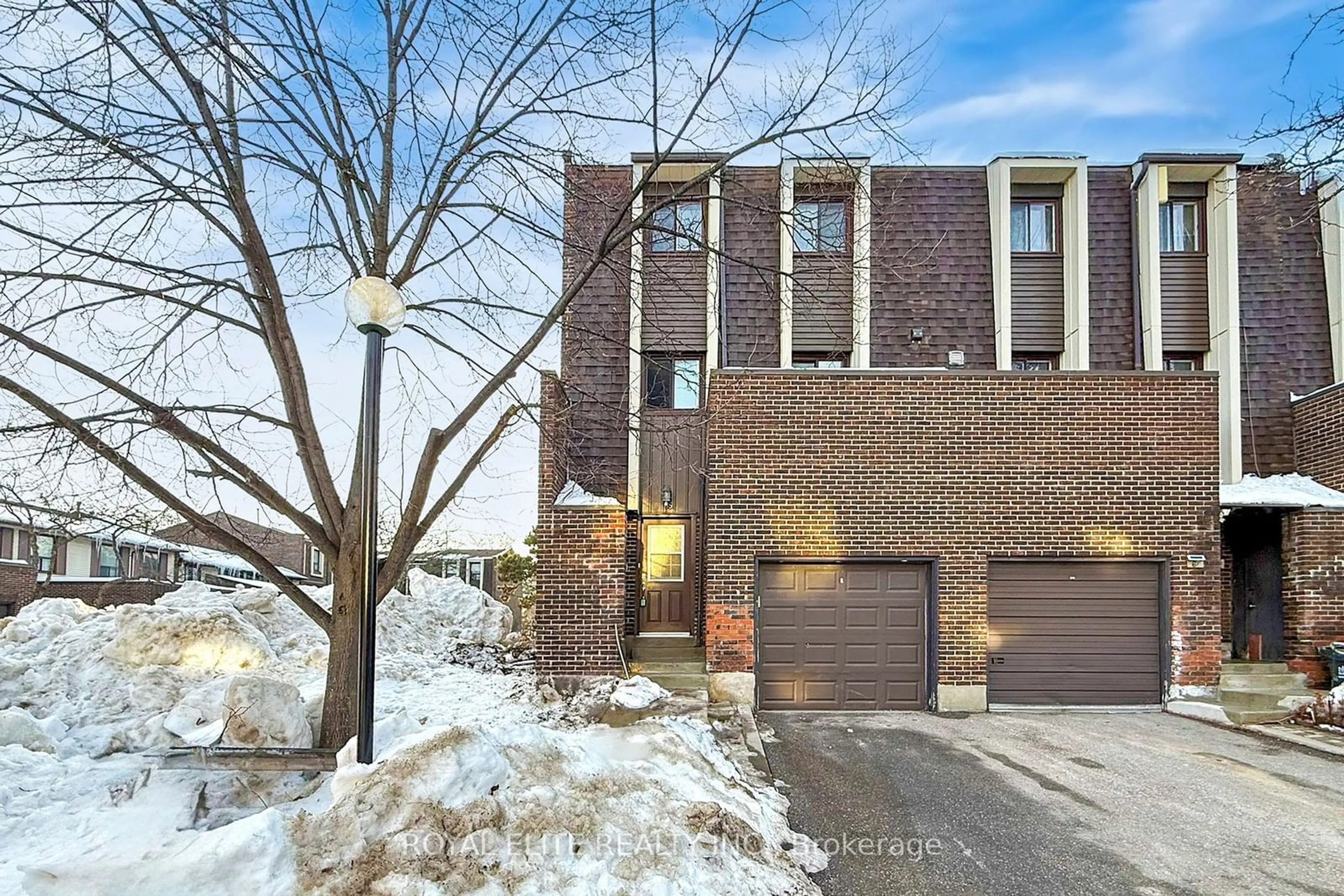 Home with brick exterior material, street for 65 Spire Hill Way, Toronto Ontario M2H 3A5