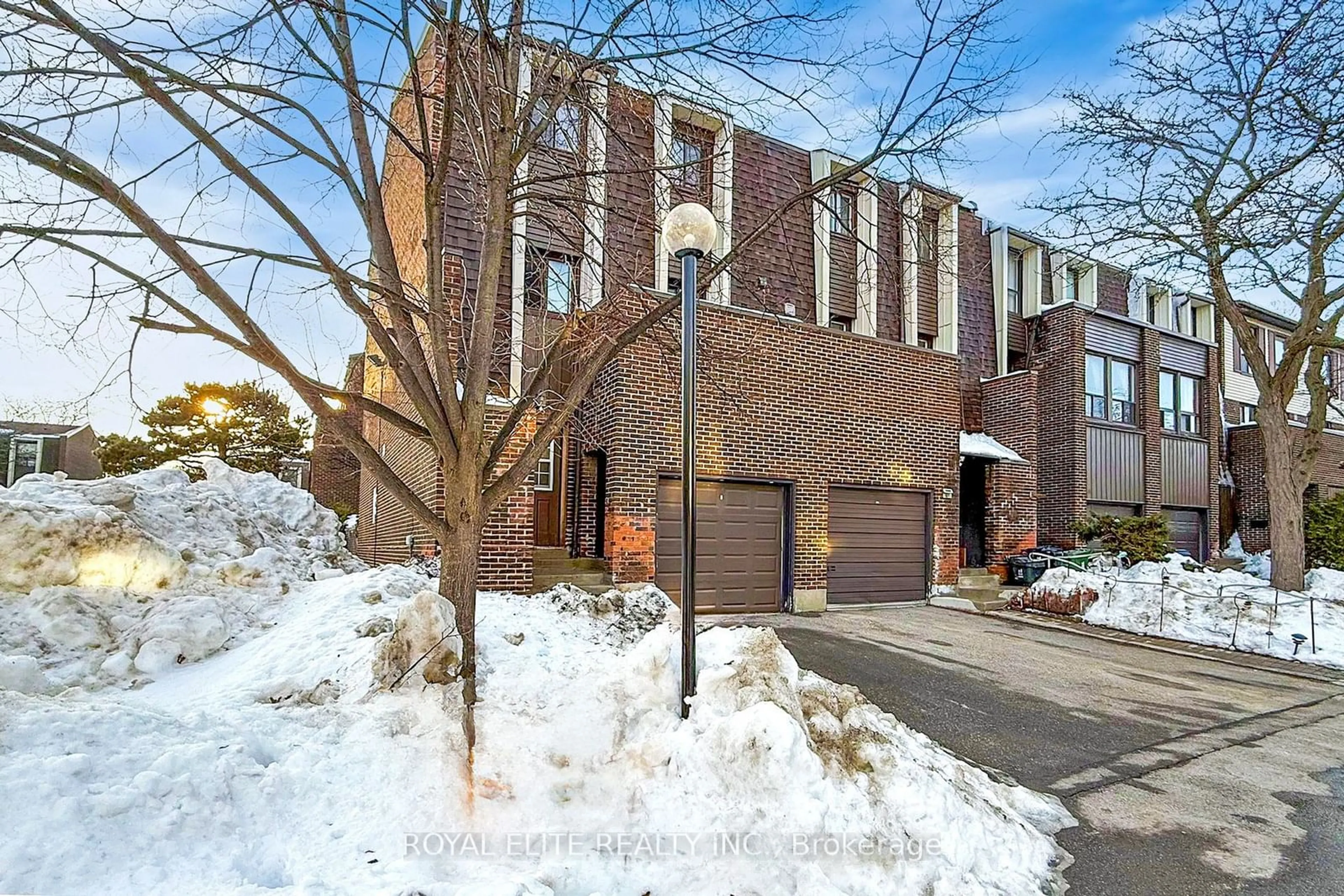 Home with brick exterior material, street for 65 Spire Hill Way, Toronto Ontario M2H 3A5