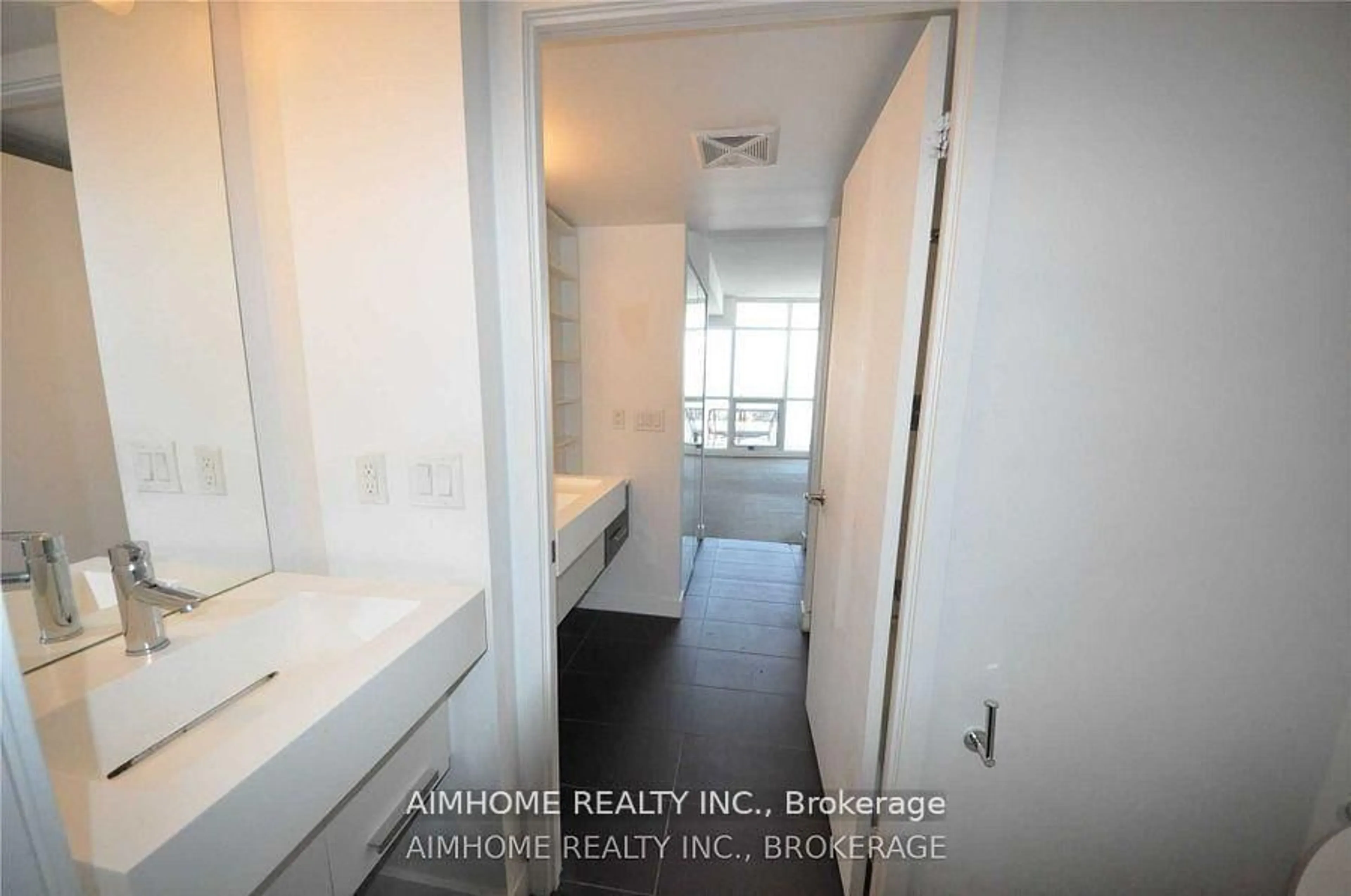 Standard bathroom, ceramic/tile floor for 38 Dan Leckie Way #2911, Toronto Ontario M5V 2V6