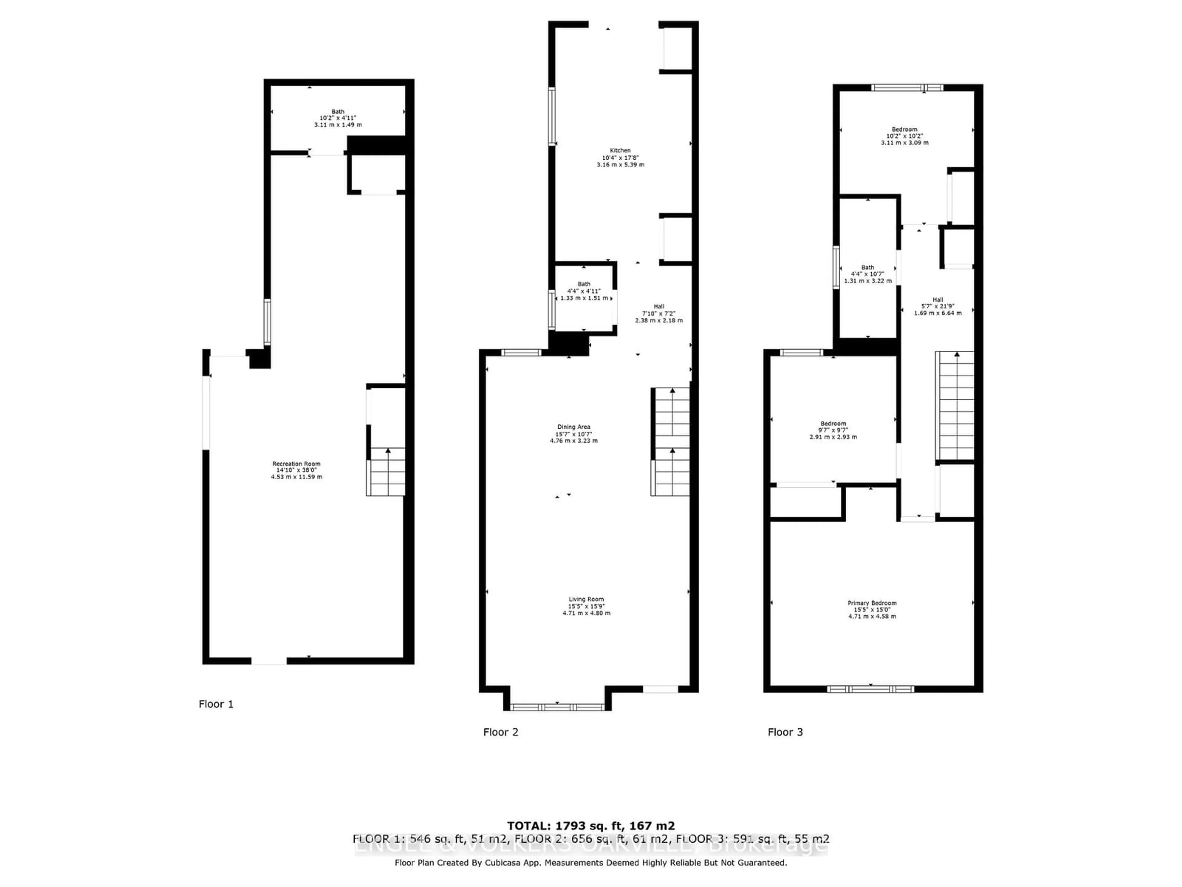 Floor plan for 195 Gladstone Ave, Toronto Ontario M6J 3L3