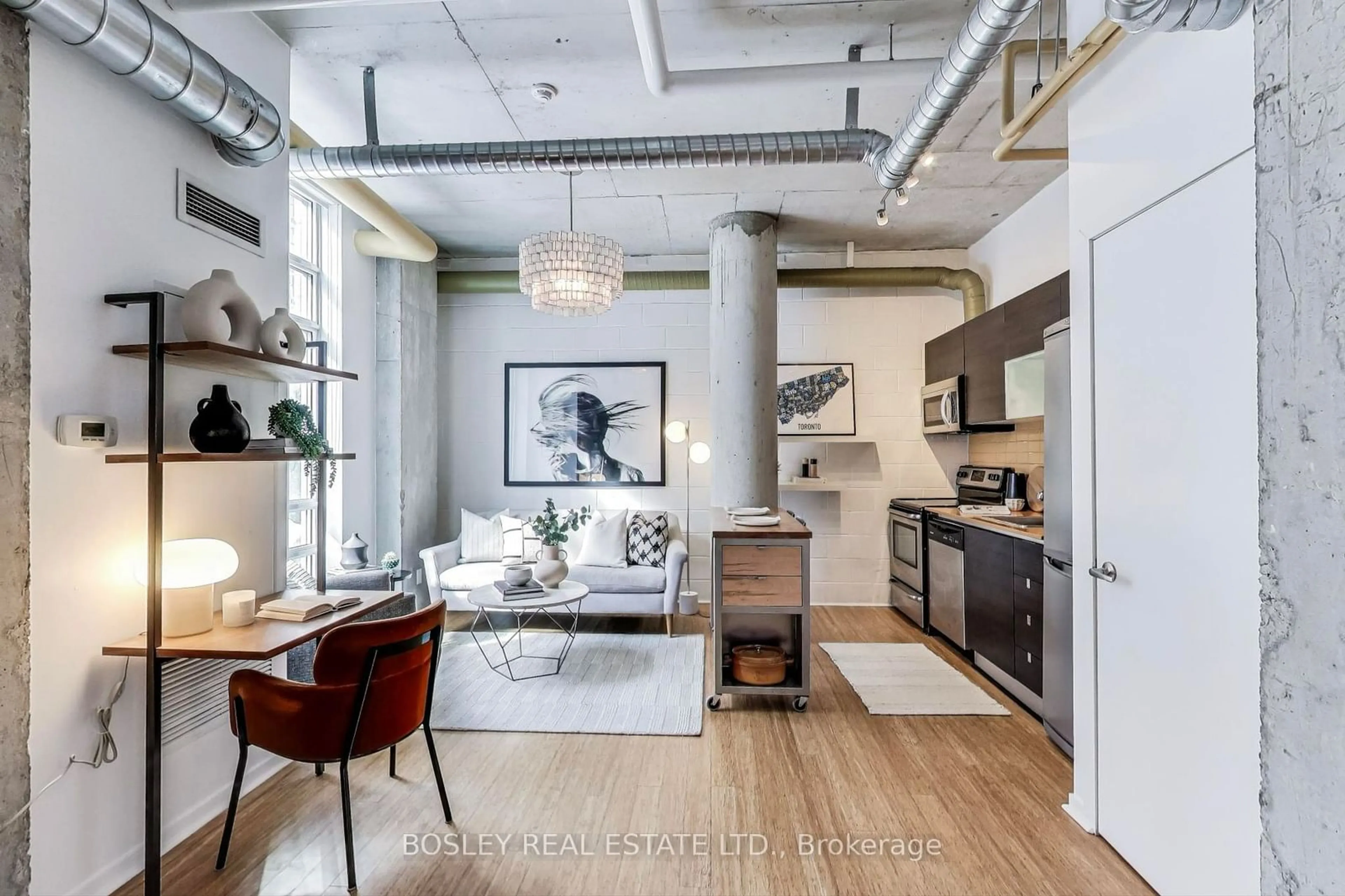 Open concept kitchen, unknown for 150 Sudbury St #109, Toronto Ontario M6J 3S8