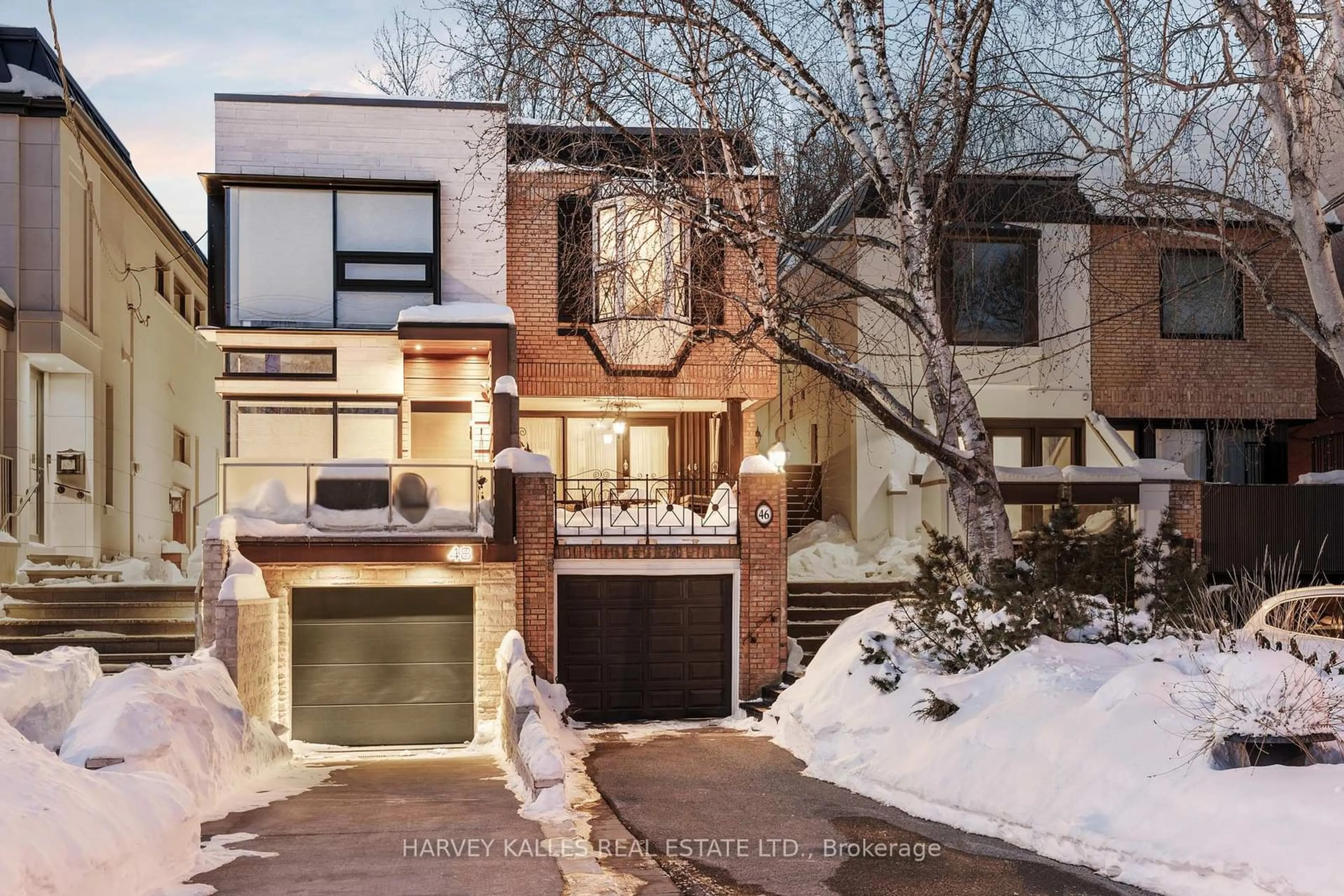 Home with brick exterior material, street for 46 CLARENDON Ave, Toronto Ontario M4V 1J1