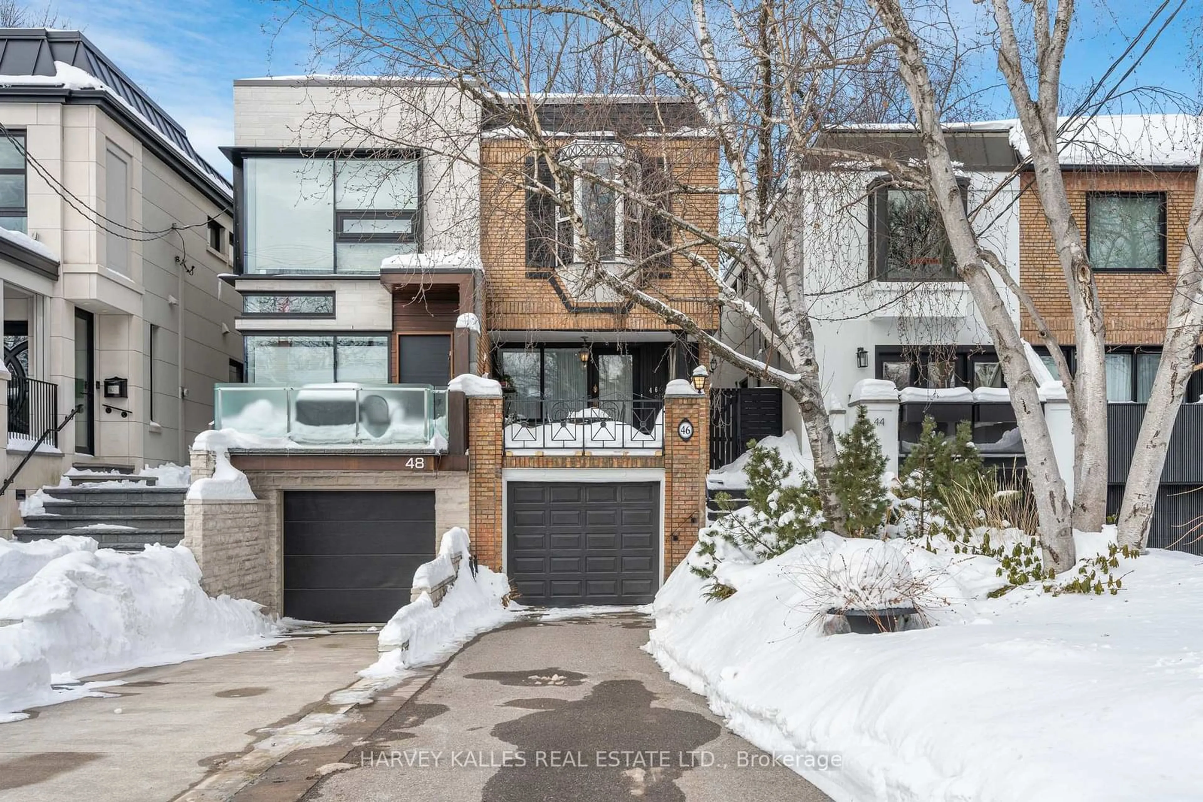 Home with brick exterior material, street for 46 CLARENDON Ave, Toronto Ontario M4V 1J1