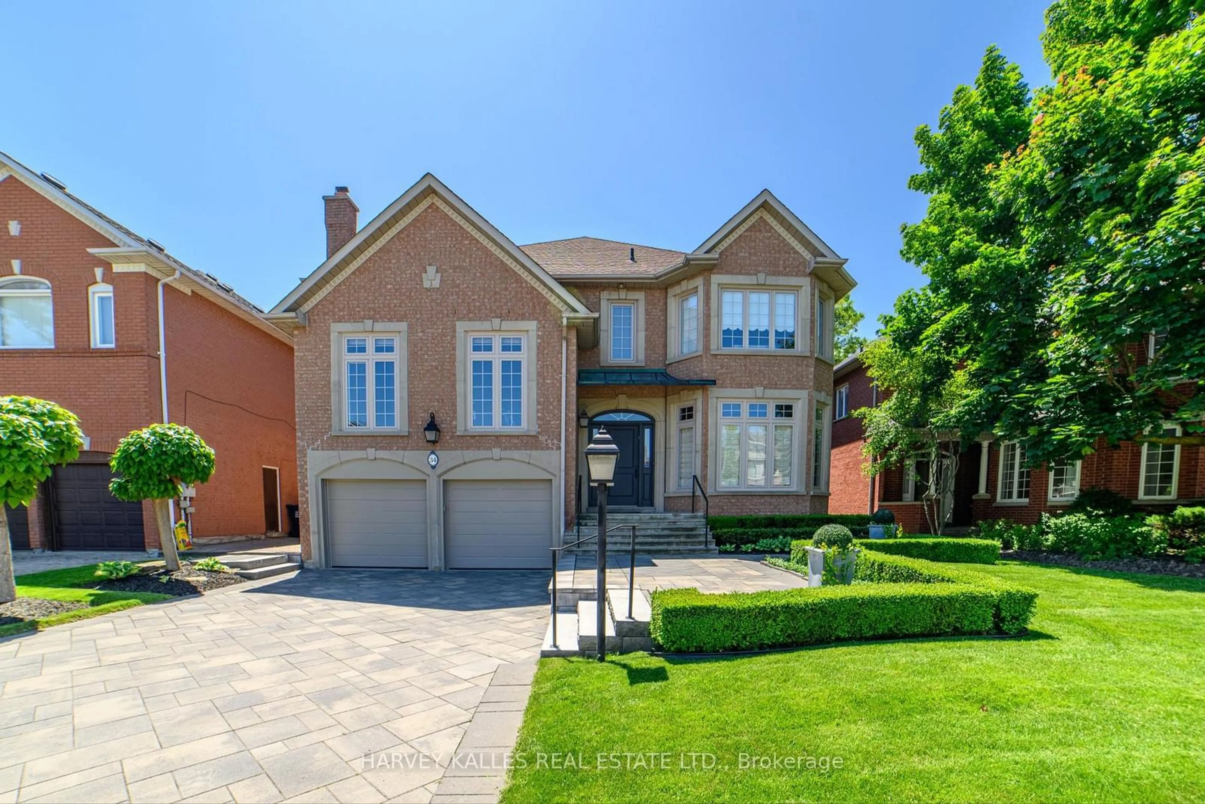 Home with brick exterior material, street for 34 Bowring Walk, Toronto Ontario M3H 5Z8