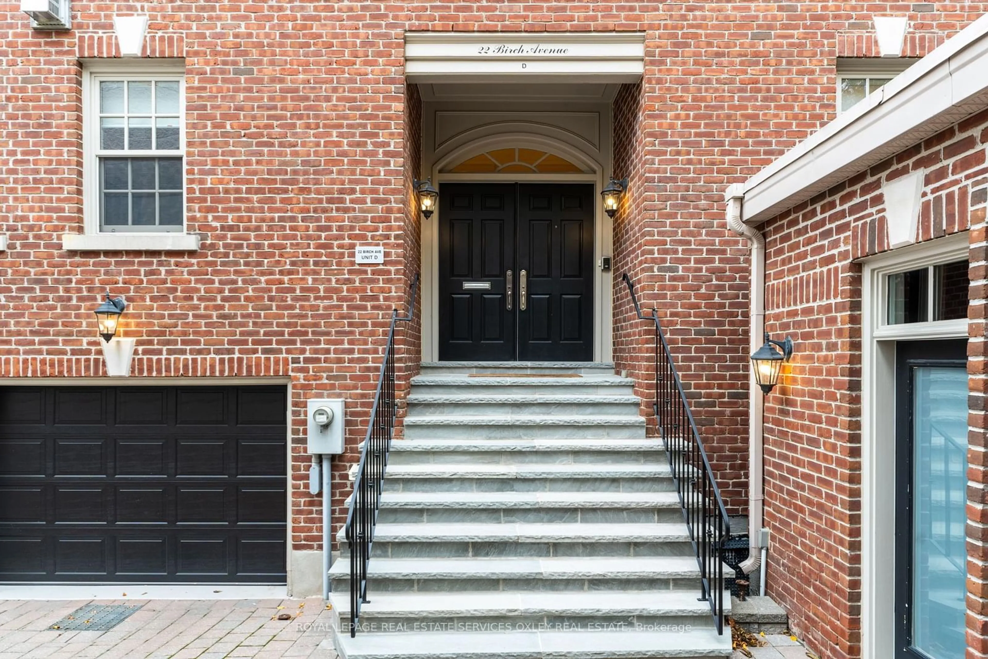 Home with brick exterior material, street for 22 Birch Ave #Th D, Toronto Ontario M4V 1C8