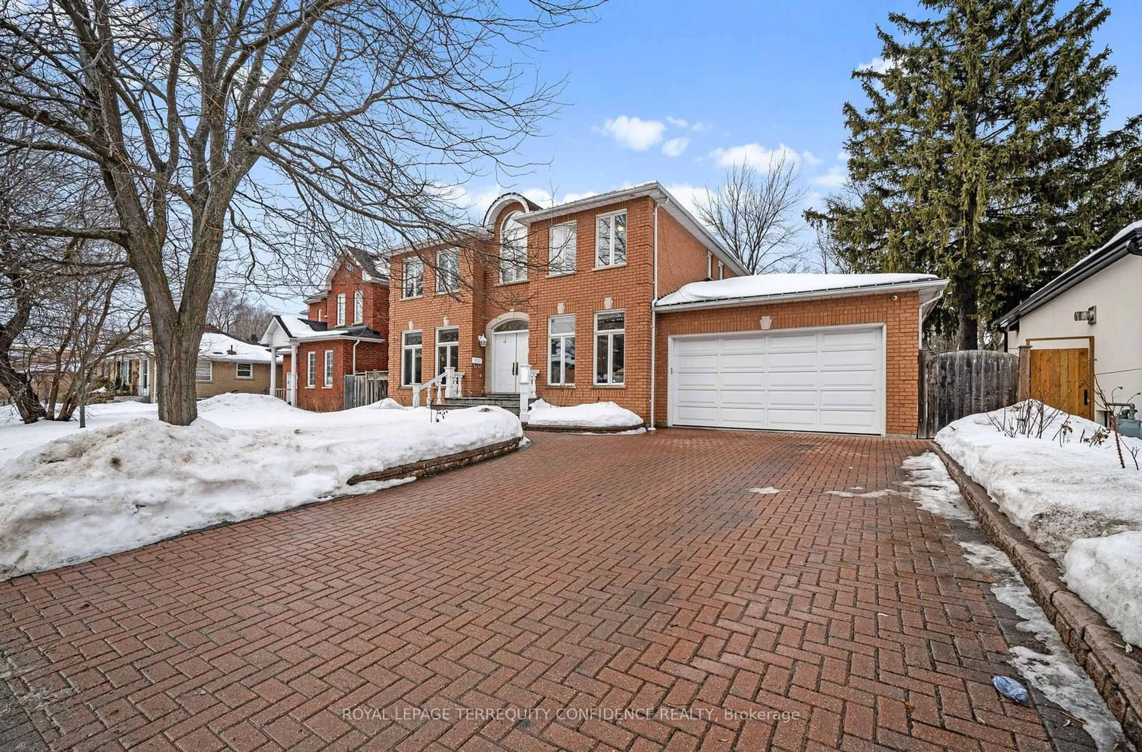 Home with brick exterior material, street for 430 Hounslow Ave, Toronto Ontario M2R 1H6