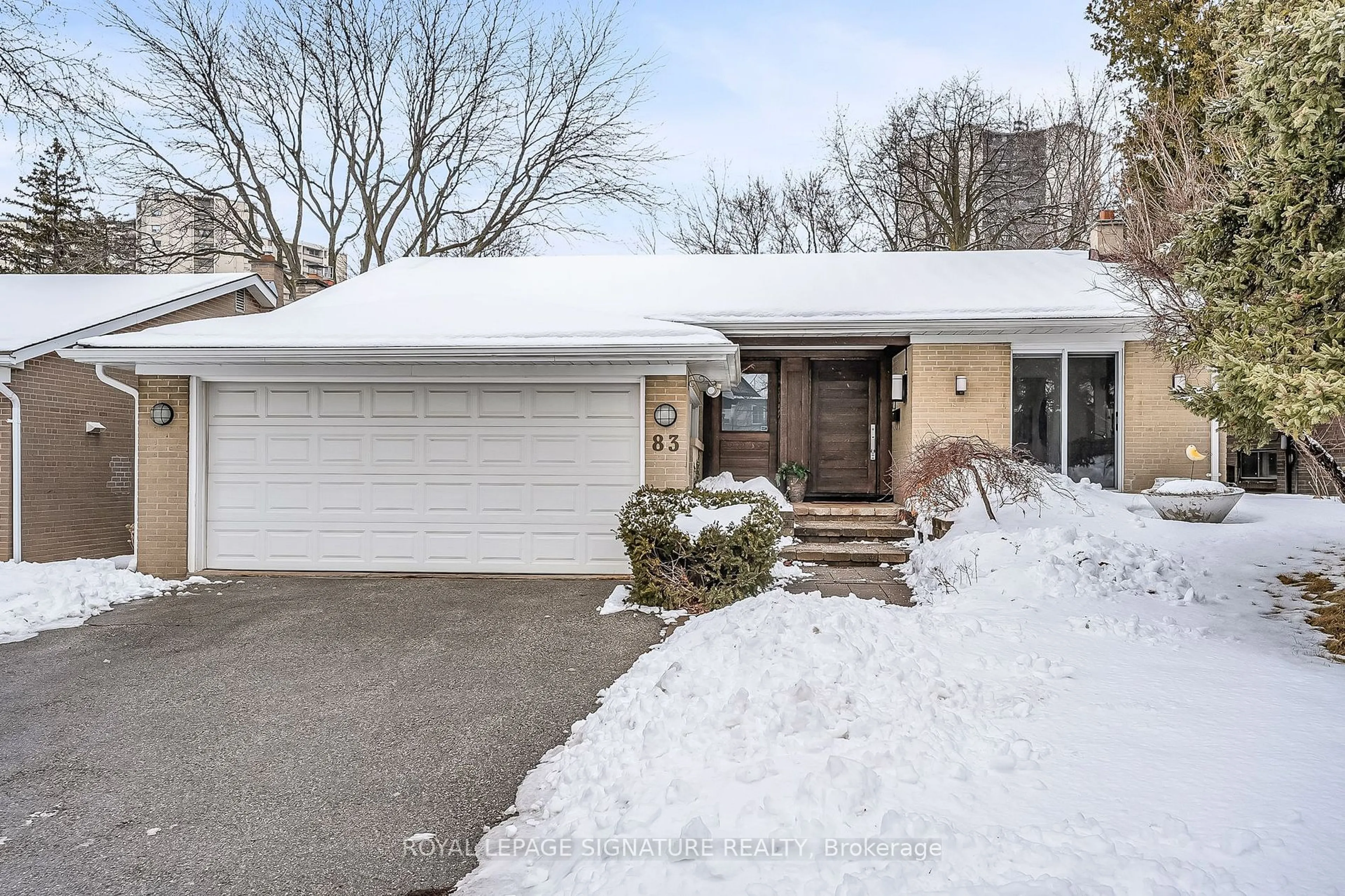 Home with brick exterior material, street for 83 Valentine Dr, Toronto Ontario M3A 3J7