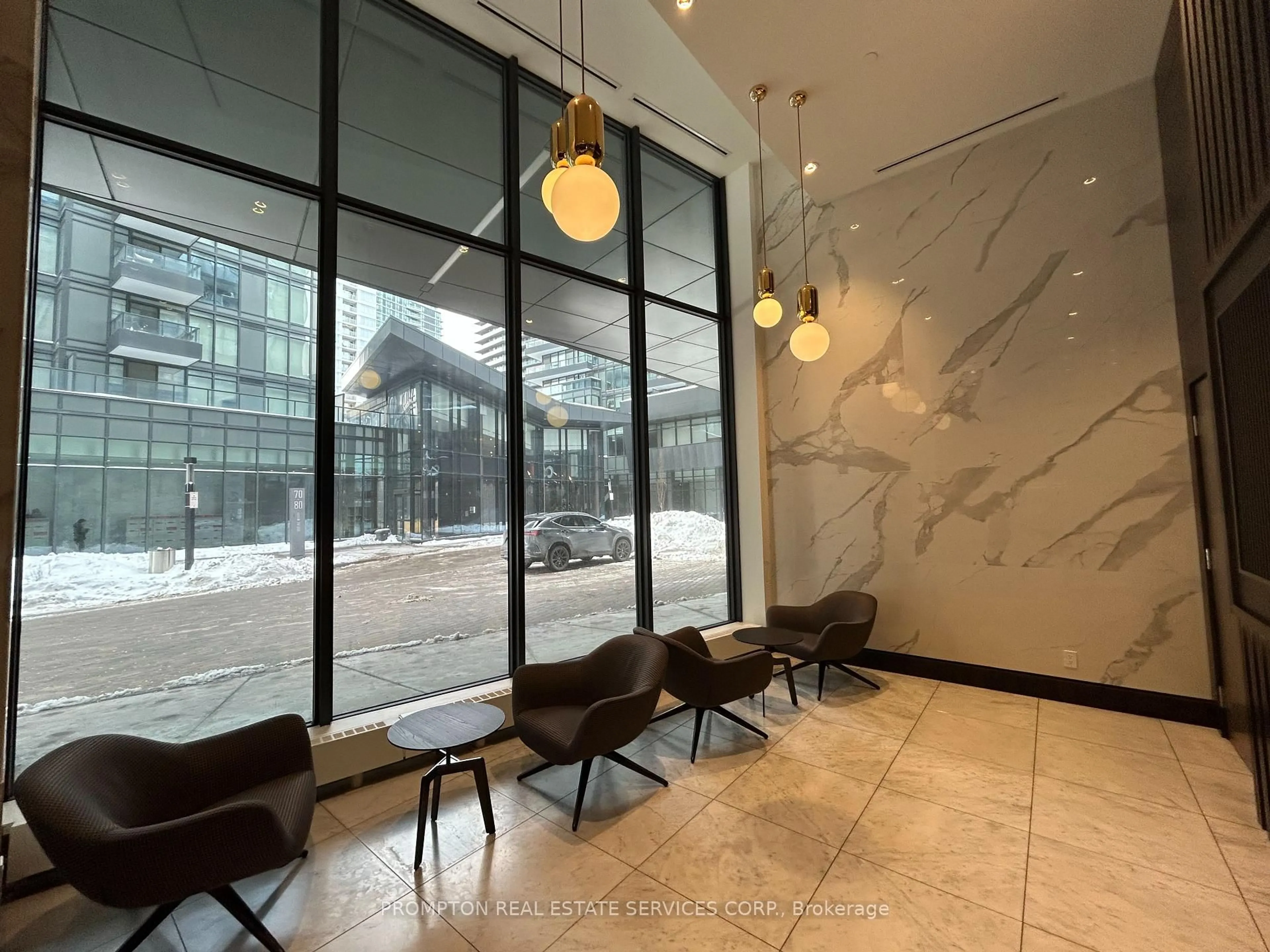 Indoor foyer for 90 Queens Wharf Rd #801, Toronto Ontario M5V 0J4