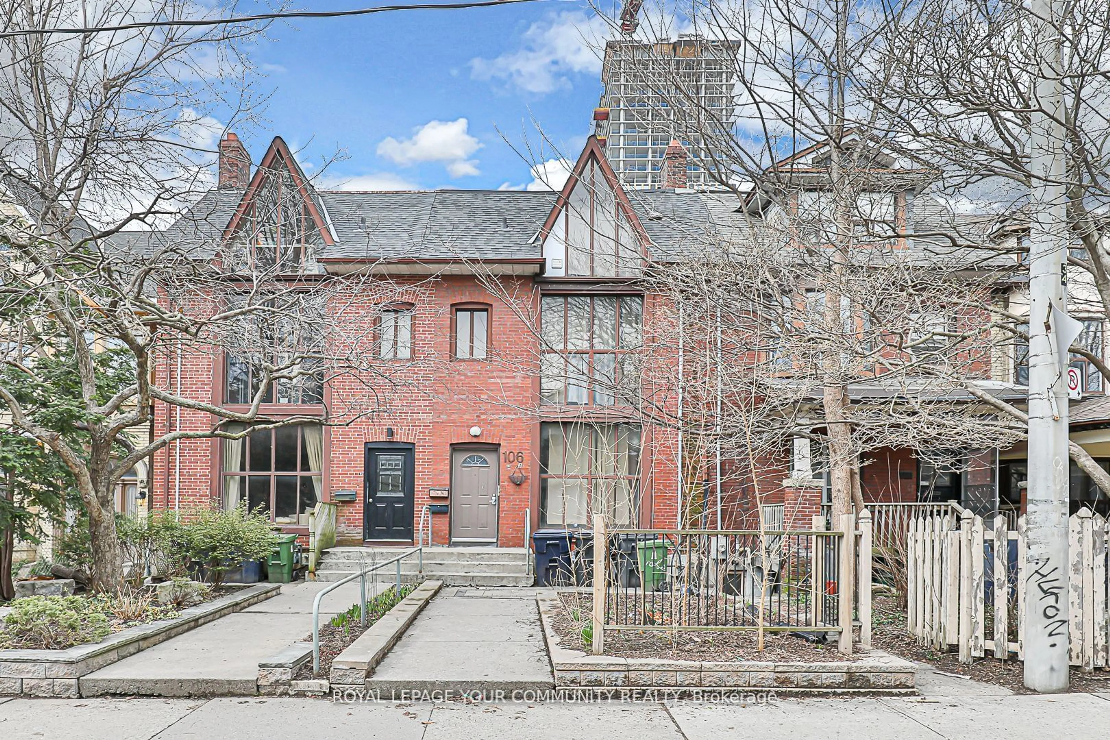 Home with brick exterior material, street for 106A Pembroke St, Toronto Ontario M5A 2N8