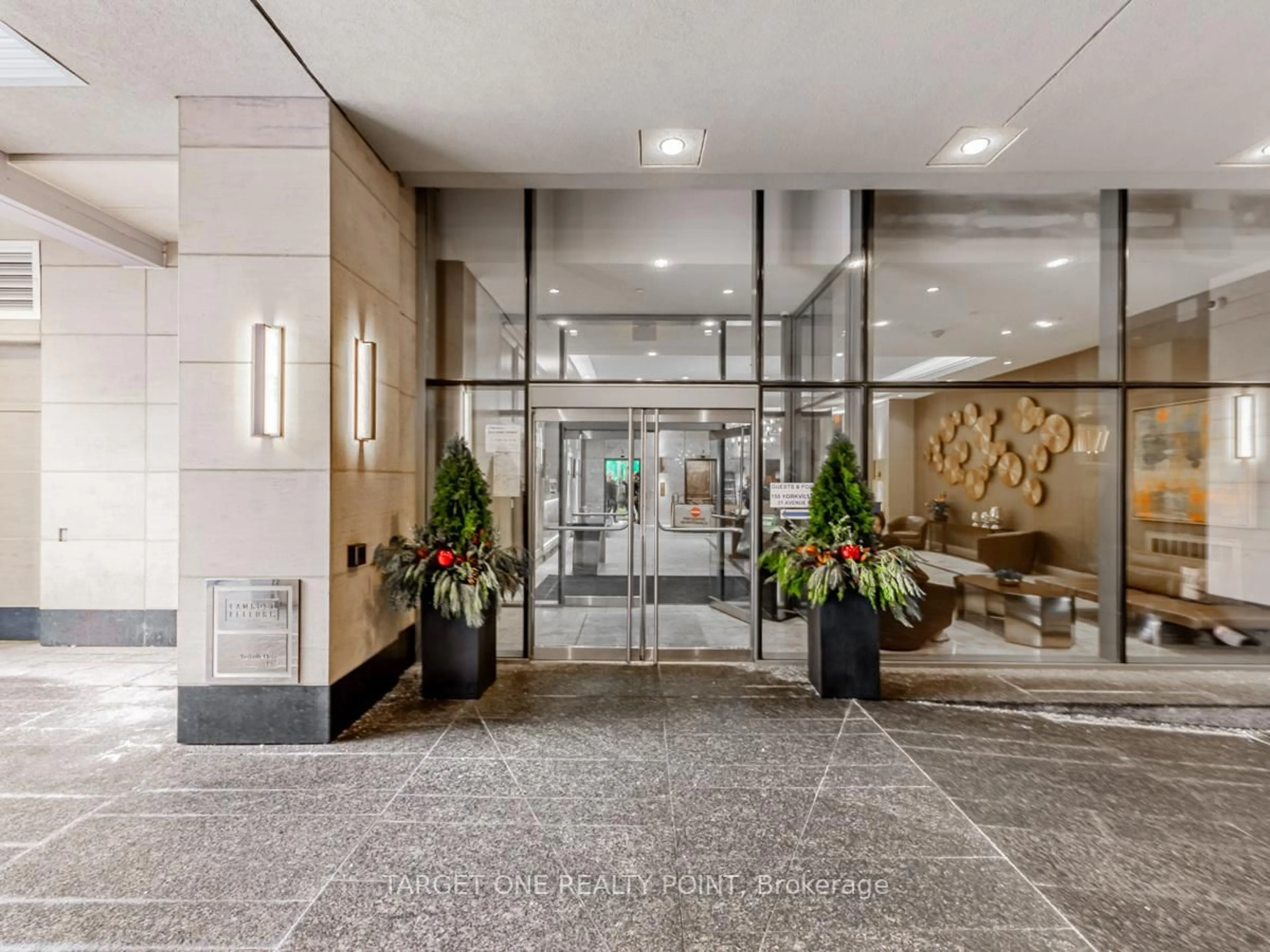 Lobby for 155 Yorkville Ave #1617, Toronto Ontario M5R 0B4