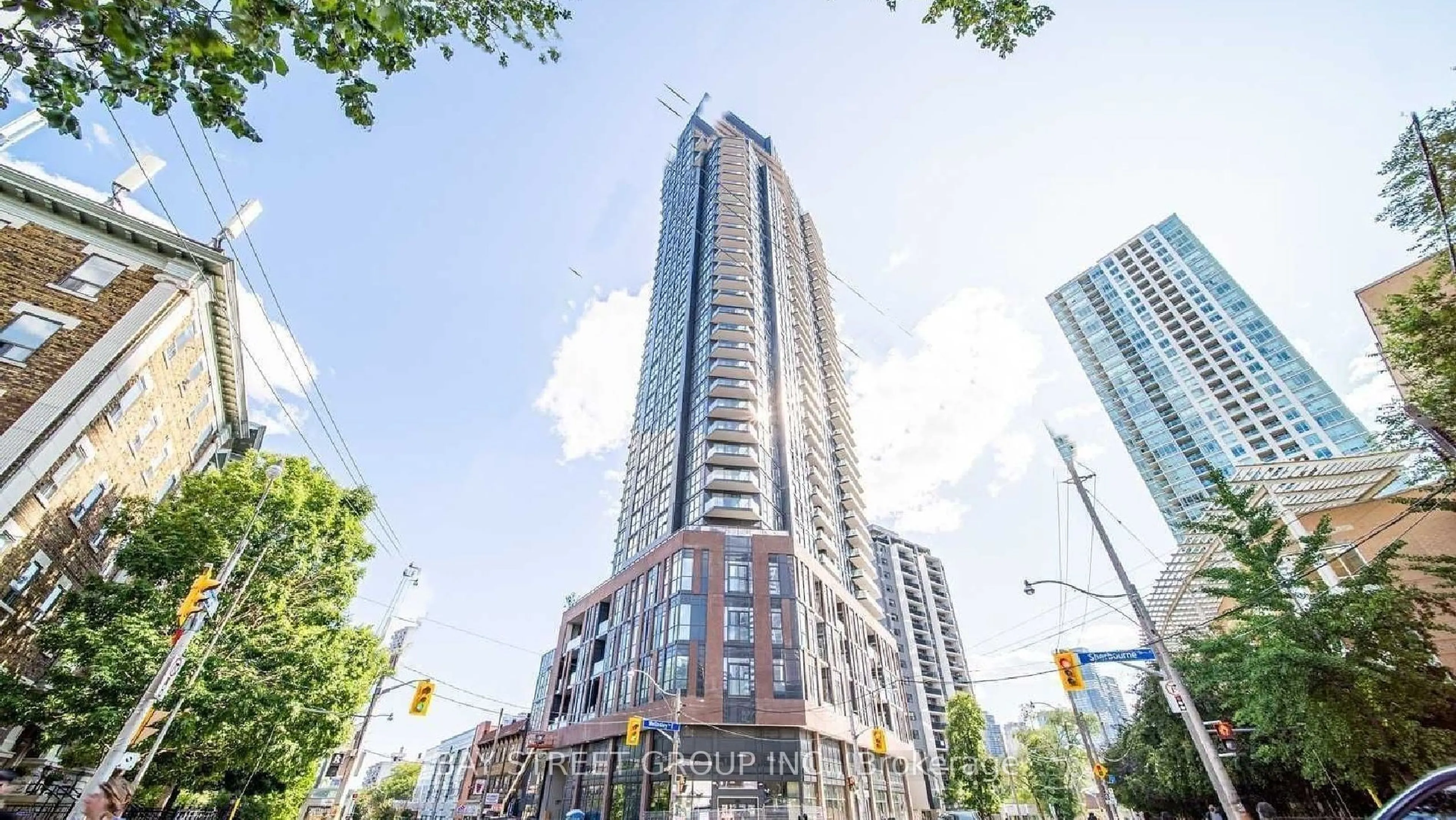 Patio, building for 159 Wellesley St #1908, Toronto Ontario M4Y 0H5