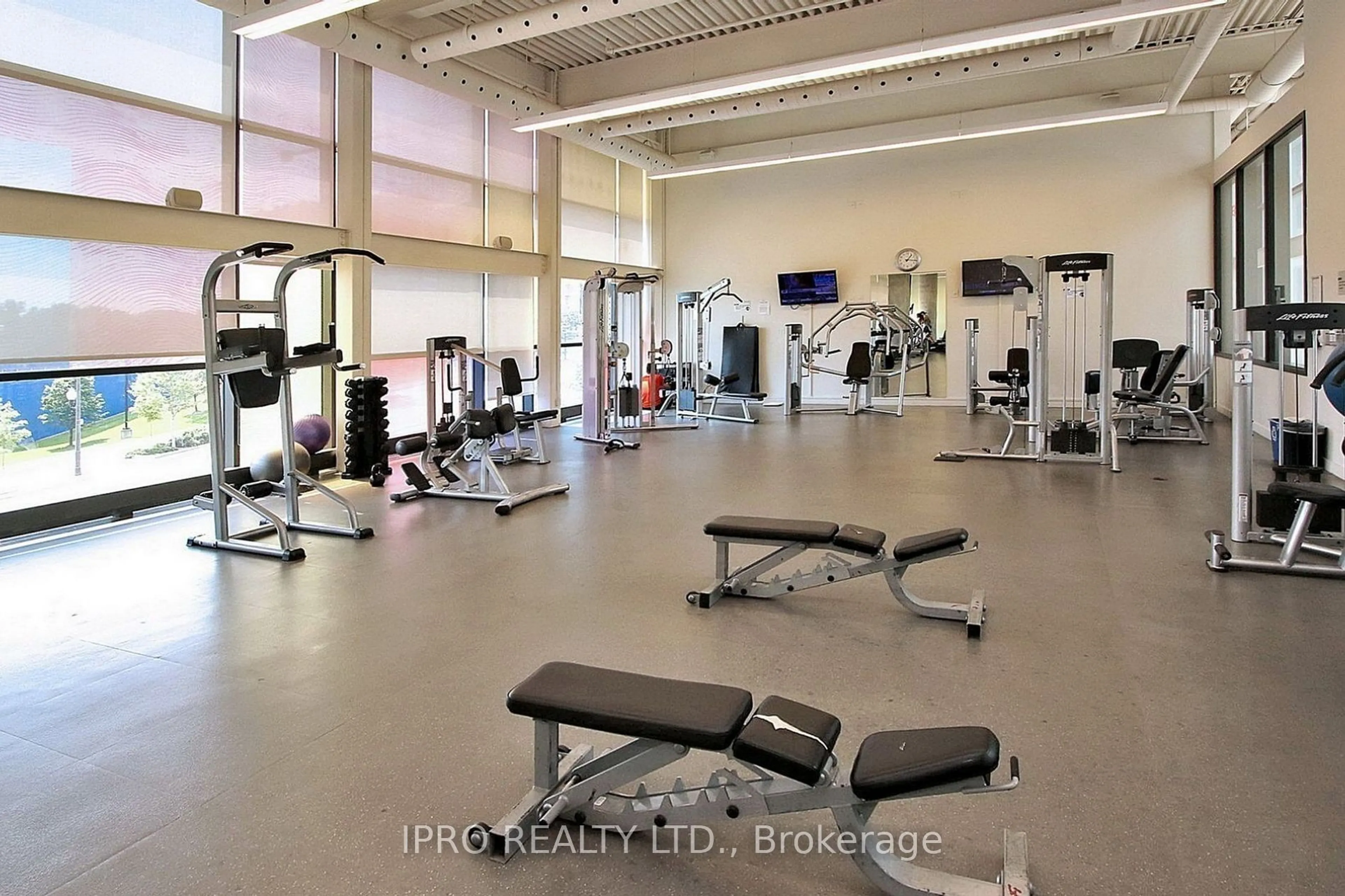 Gym or fitness room for 19 Singer Crt #302, Toronto Ontario M2K 0B2