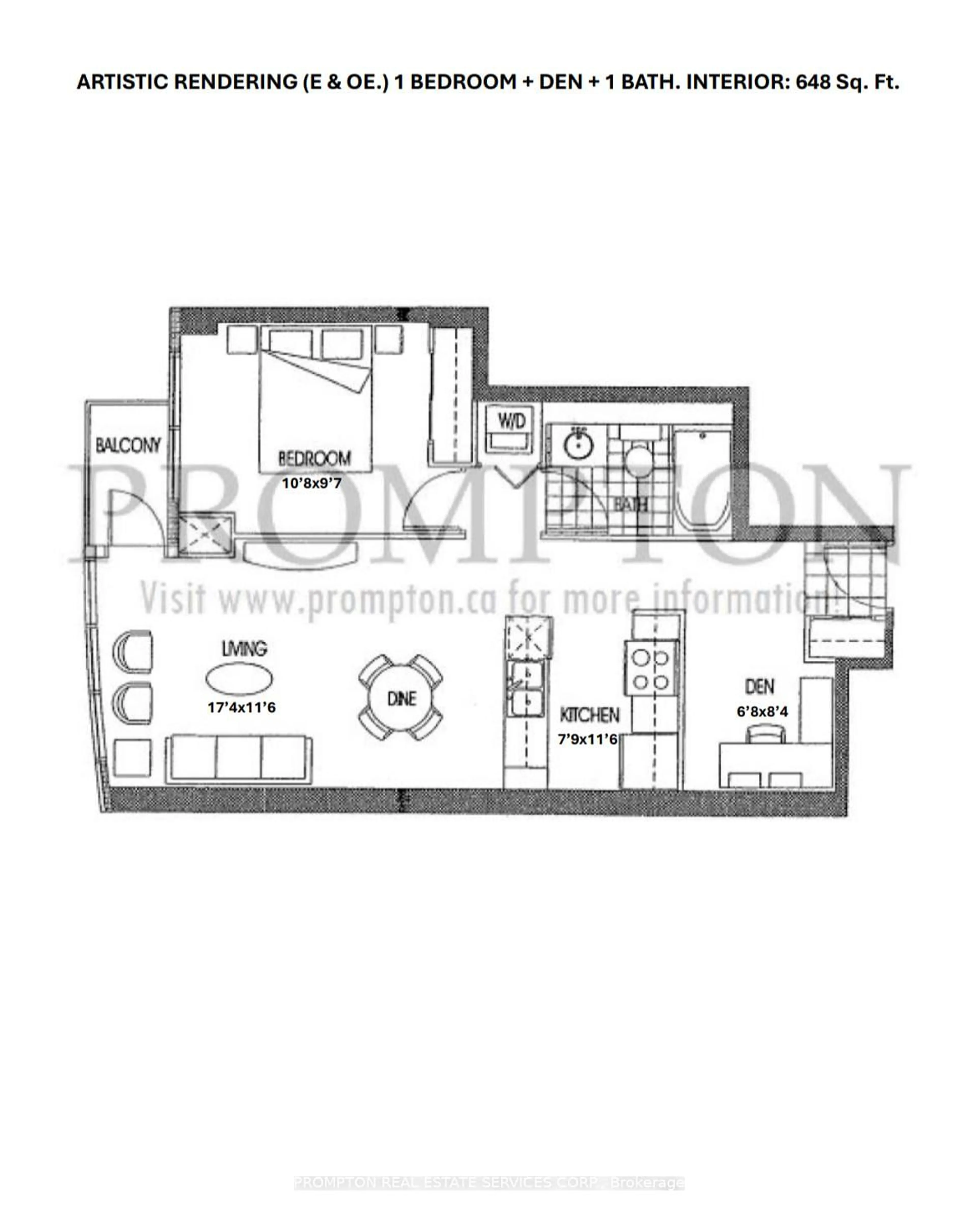 Floor plan for 10 Navy Wharf Crt #4102, Toronto Ontario M5V 3V2