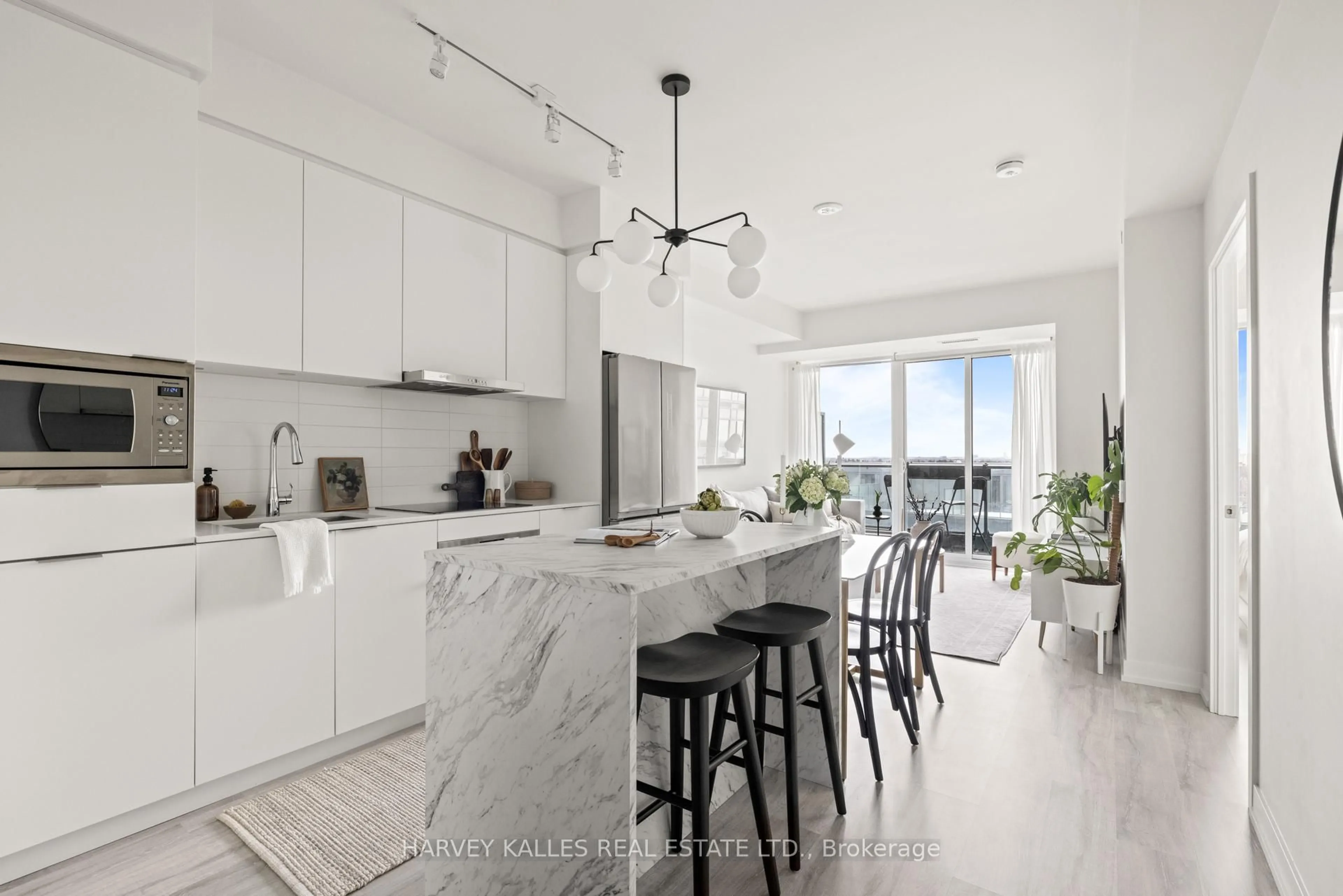 Open concept kitchen, unknown for 8 Olympic Dr #814, Toronto Ontario M2M 0B9