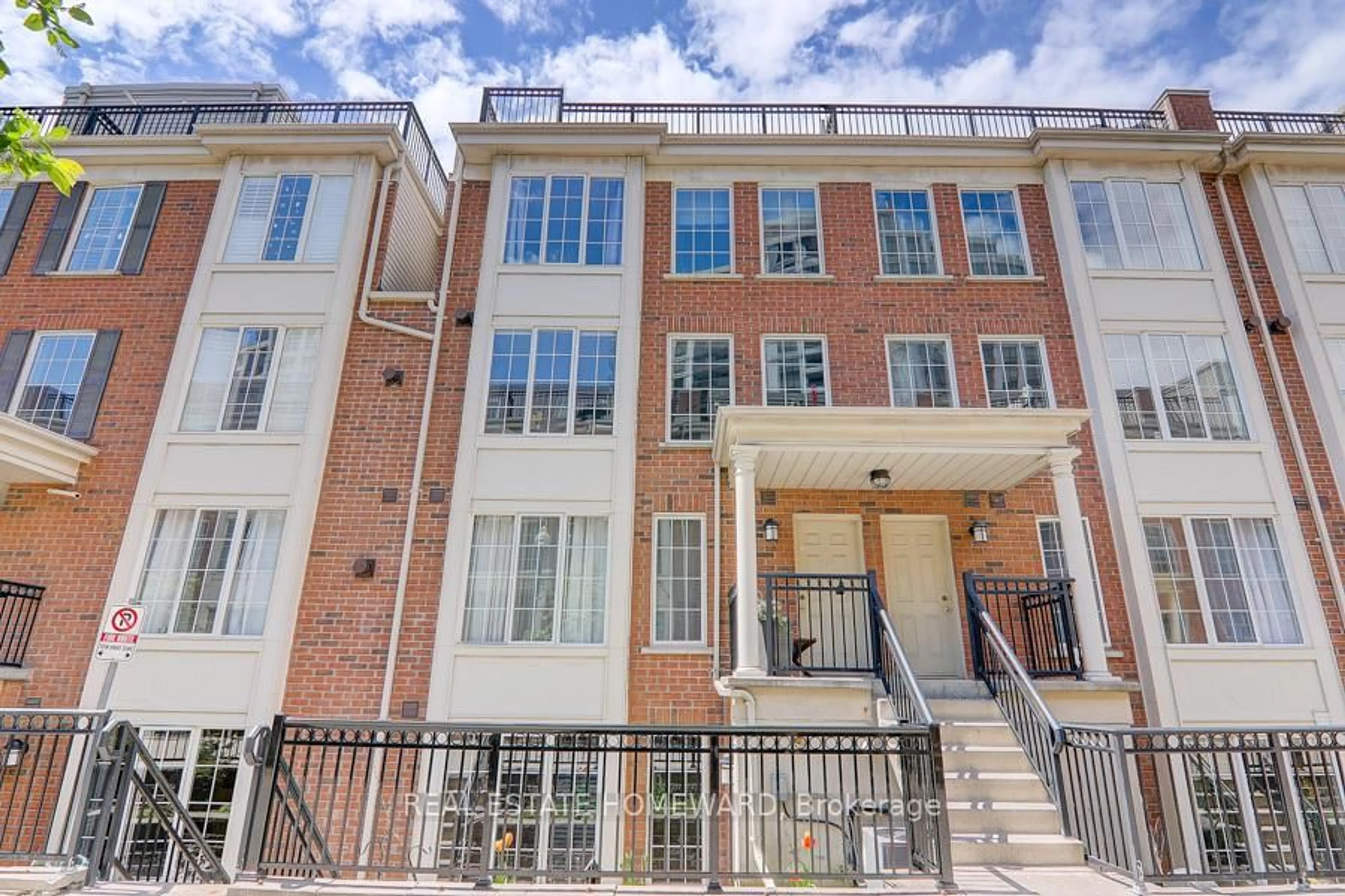 Home with brick exterior material, street for 3 Everson Dr #350, Toronto Ontario M2N 7C2