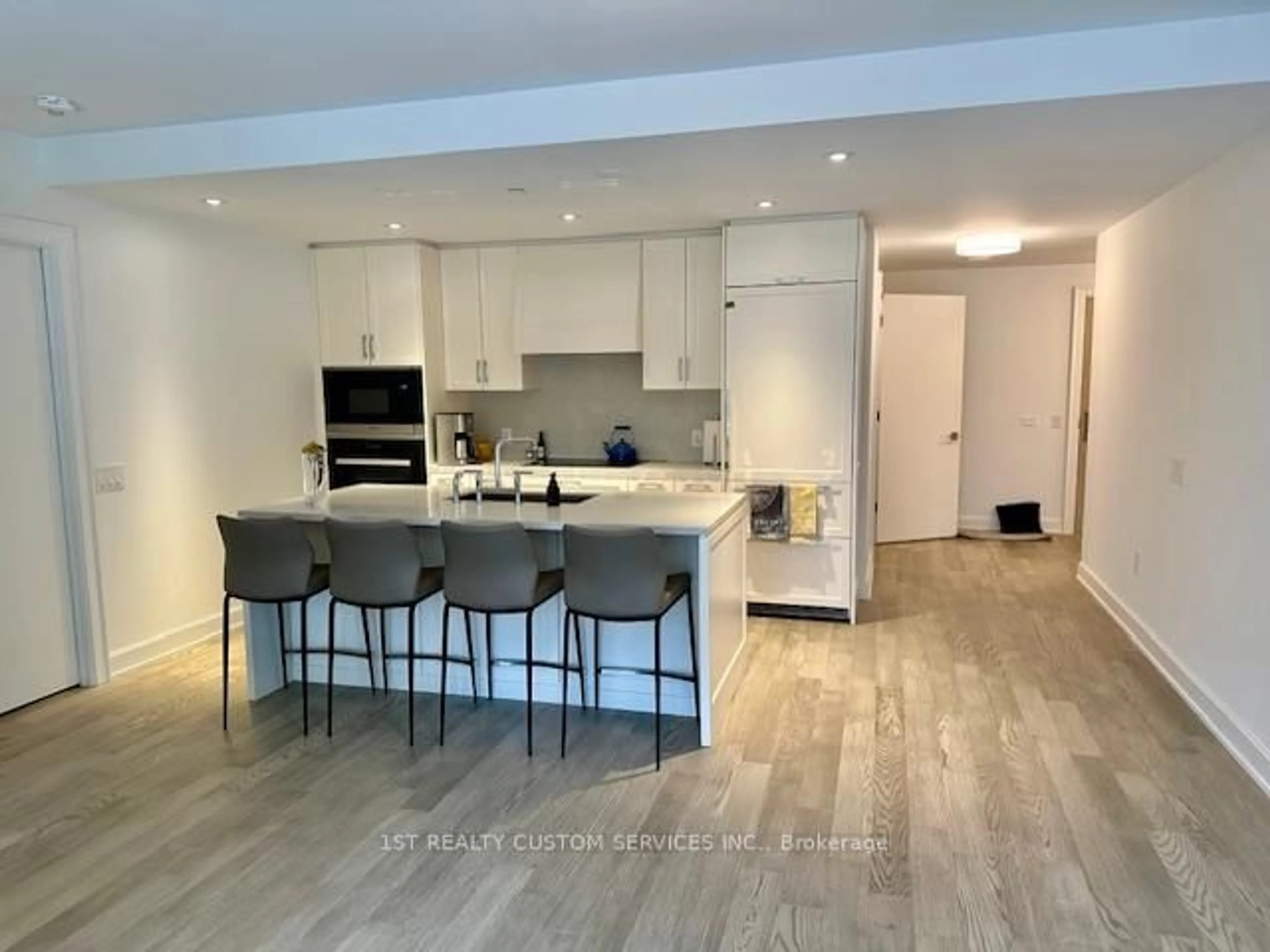 Open concept kitchen, unknown for 1 Strathgowan Ave Ave #411, Toronto Ontario M4N 0B3